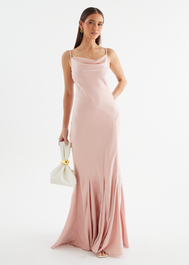 Zita Maxi Dress - Blush