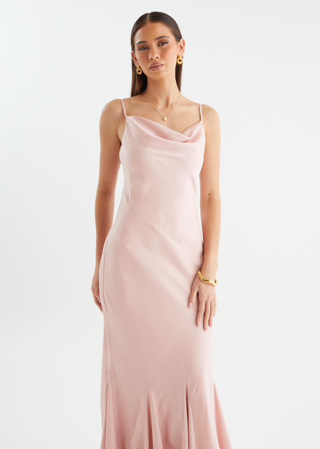 Zita Maxi Dress - Blush