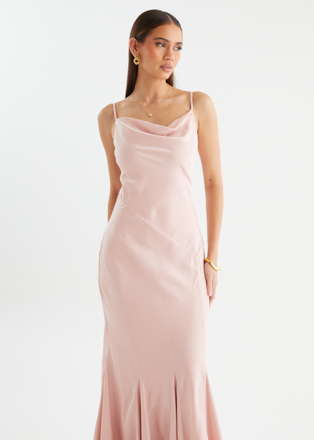 Zita Maxi Dress - Blush