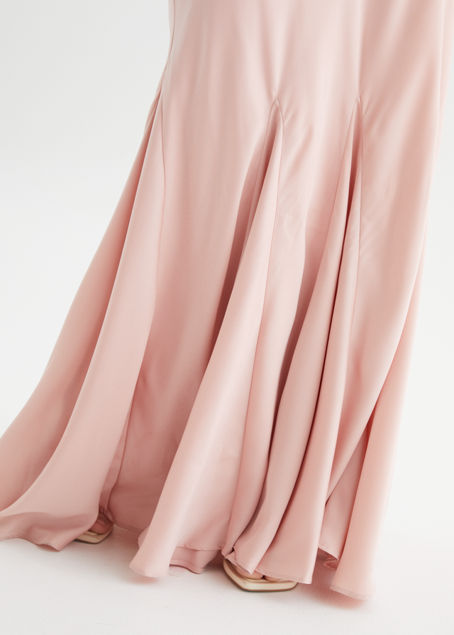 Zita Maxi Dress - Blush