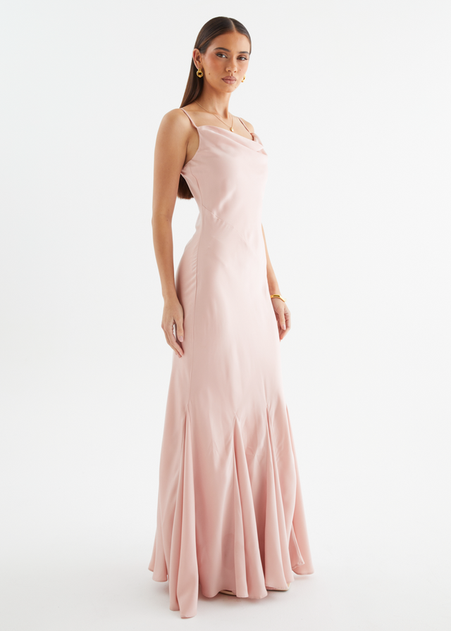 Zita Maxi Dress - Blush