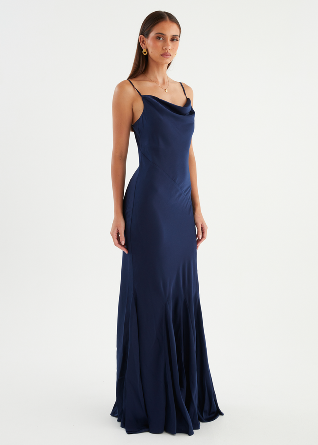 Zita Maxi Dress - Navy