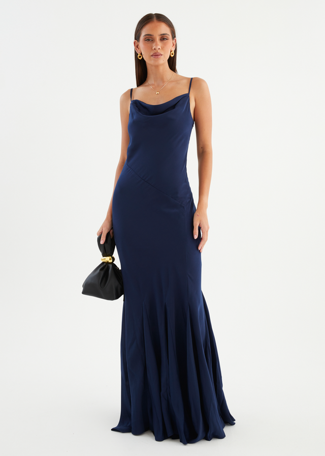 Zita Maxi Dress - Navy