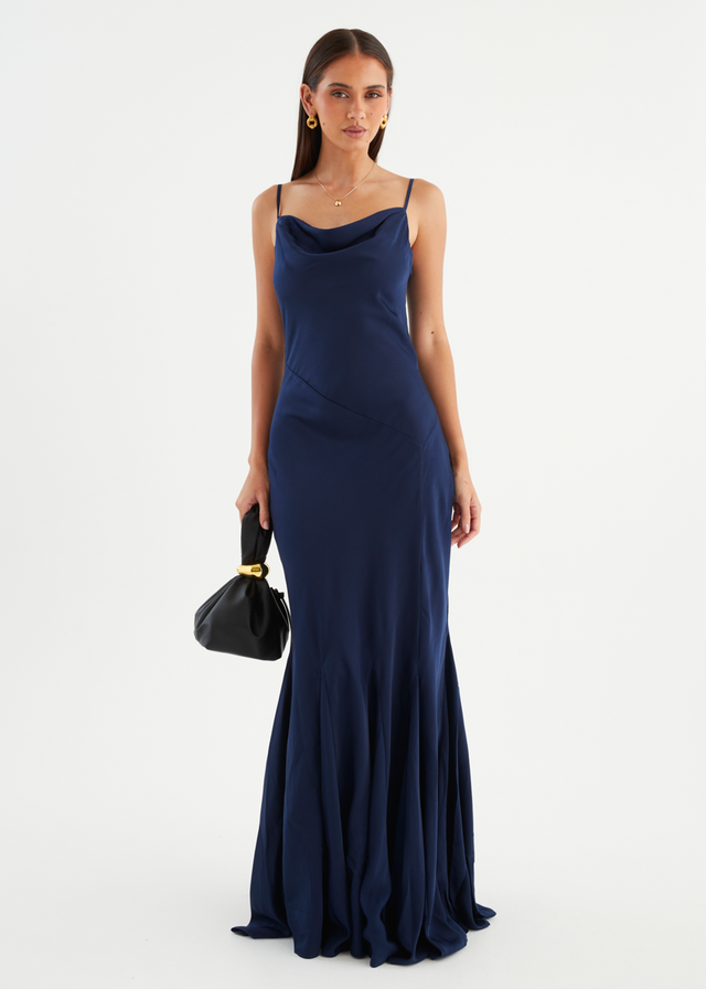Zita Maxi Dress - Navy