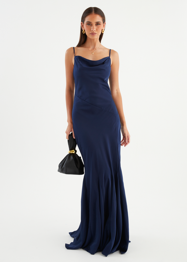 Zita Maxi Dress - Navy