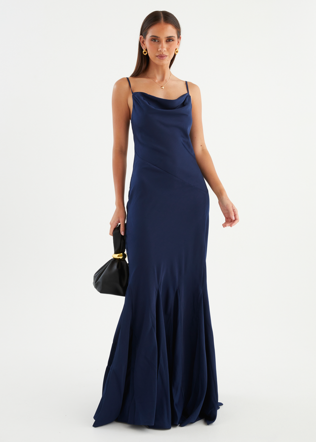 Zita Maxi Dress - Navy