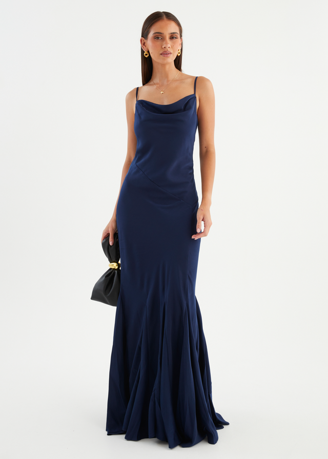 Zita Maxi Dress - Navy