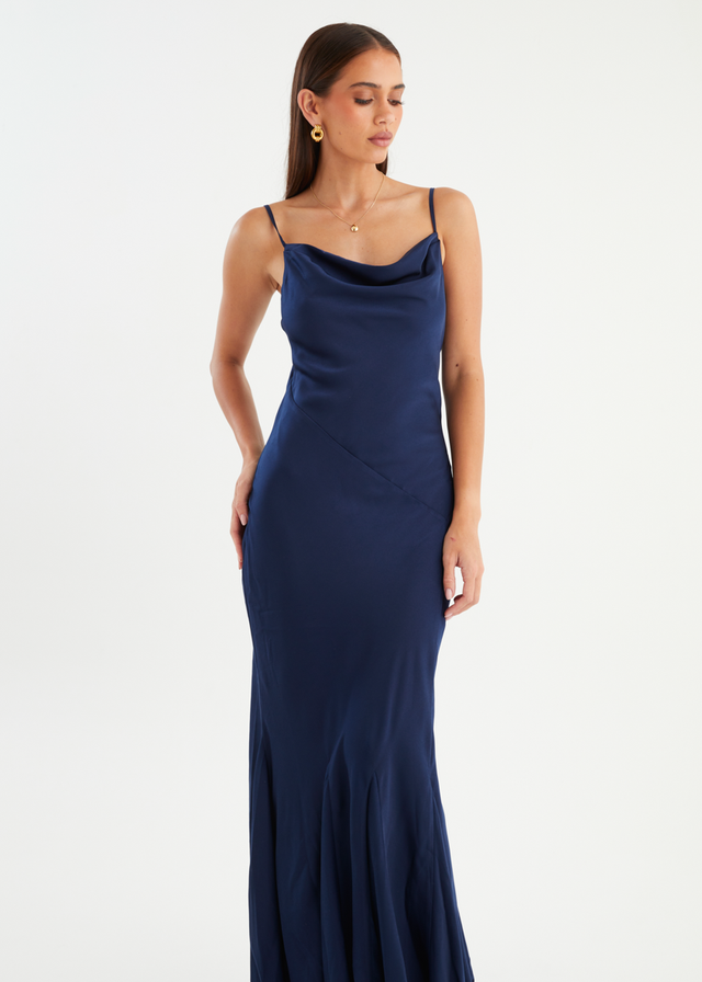 Zita Maxi Dress - Navy