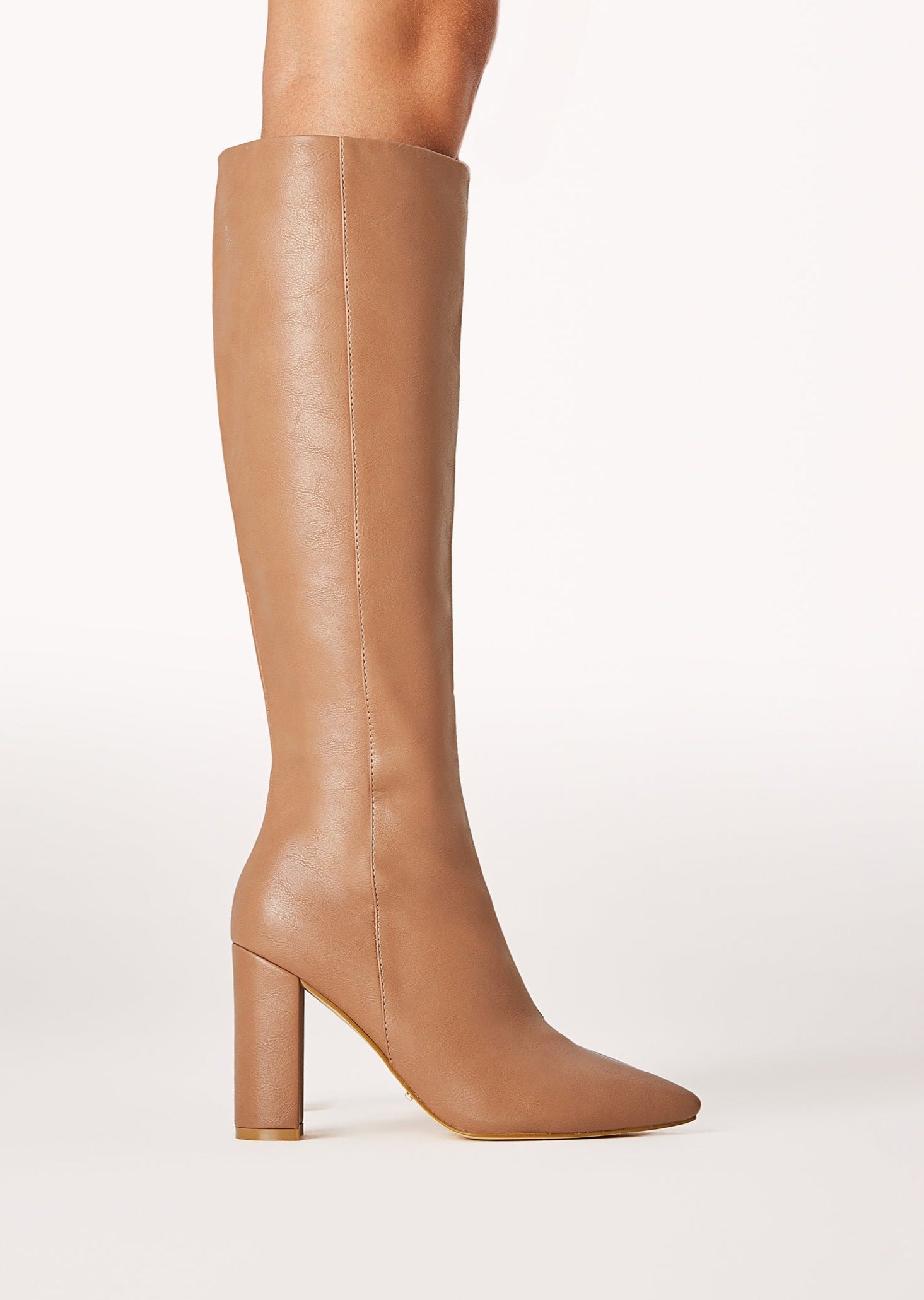 Gibson Knee High Boots - Toffee Texture