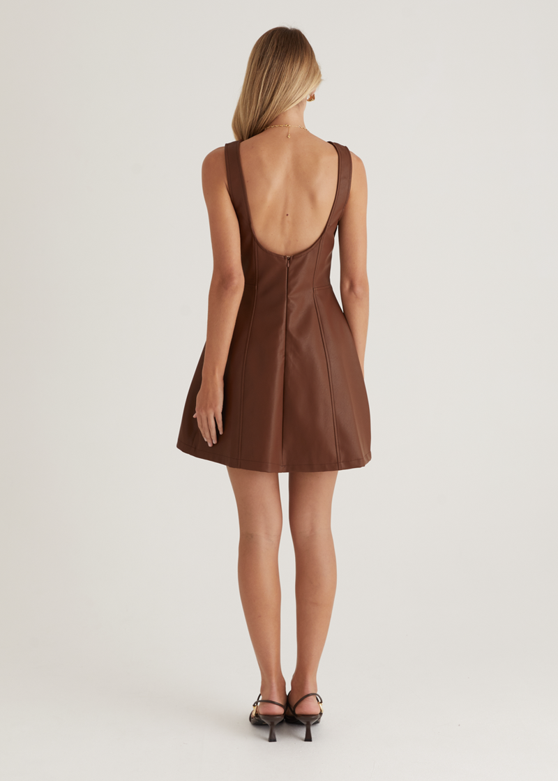 Nirvana PU Dress