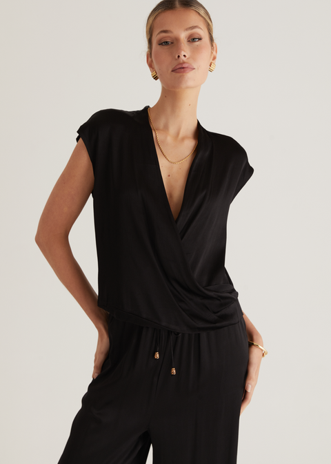 Charli Top And Bottom St0192 Black Black