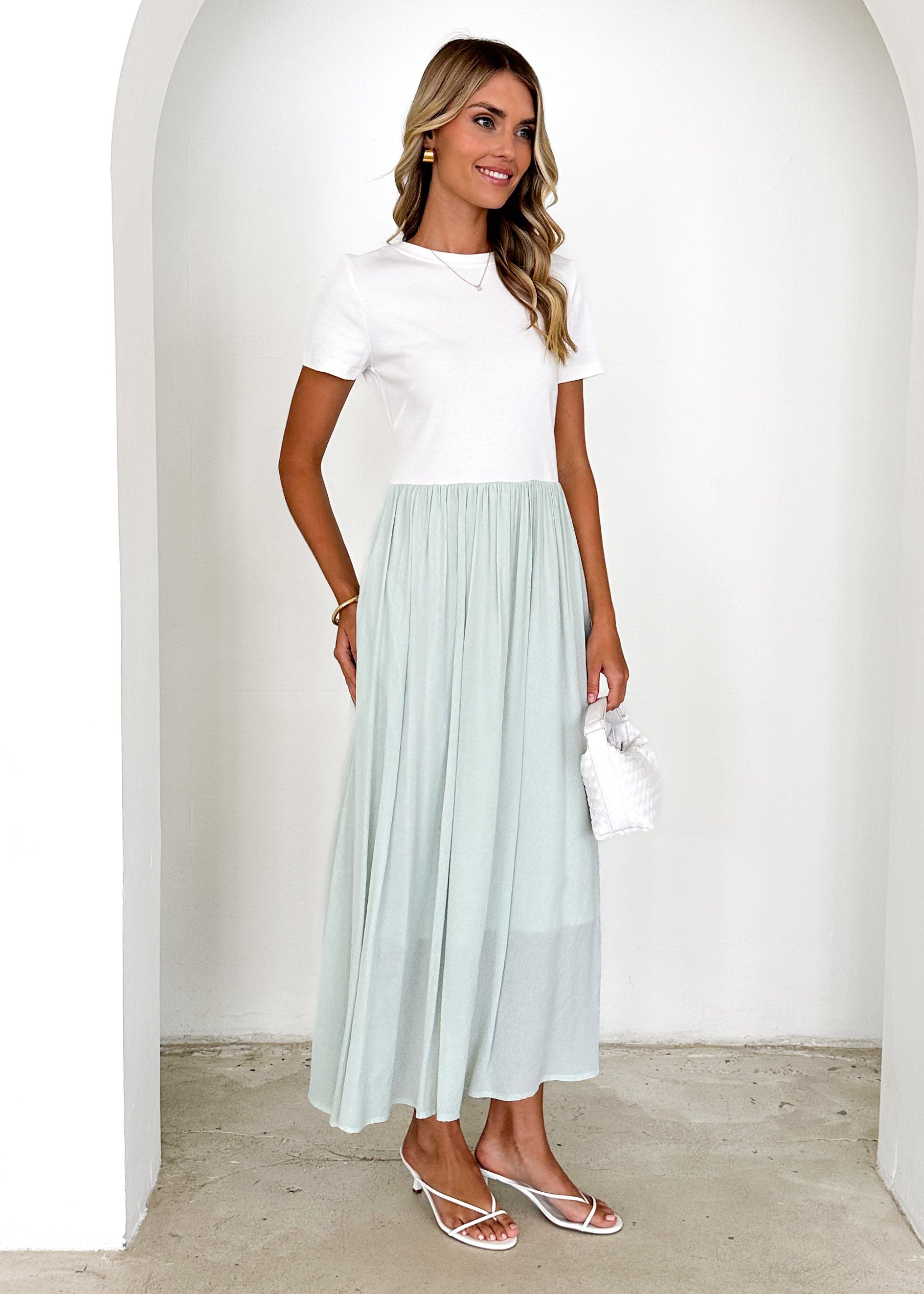 Riptide Maxi Dress - Sage Splice