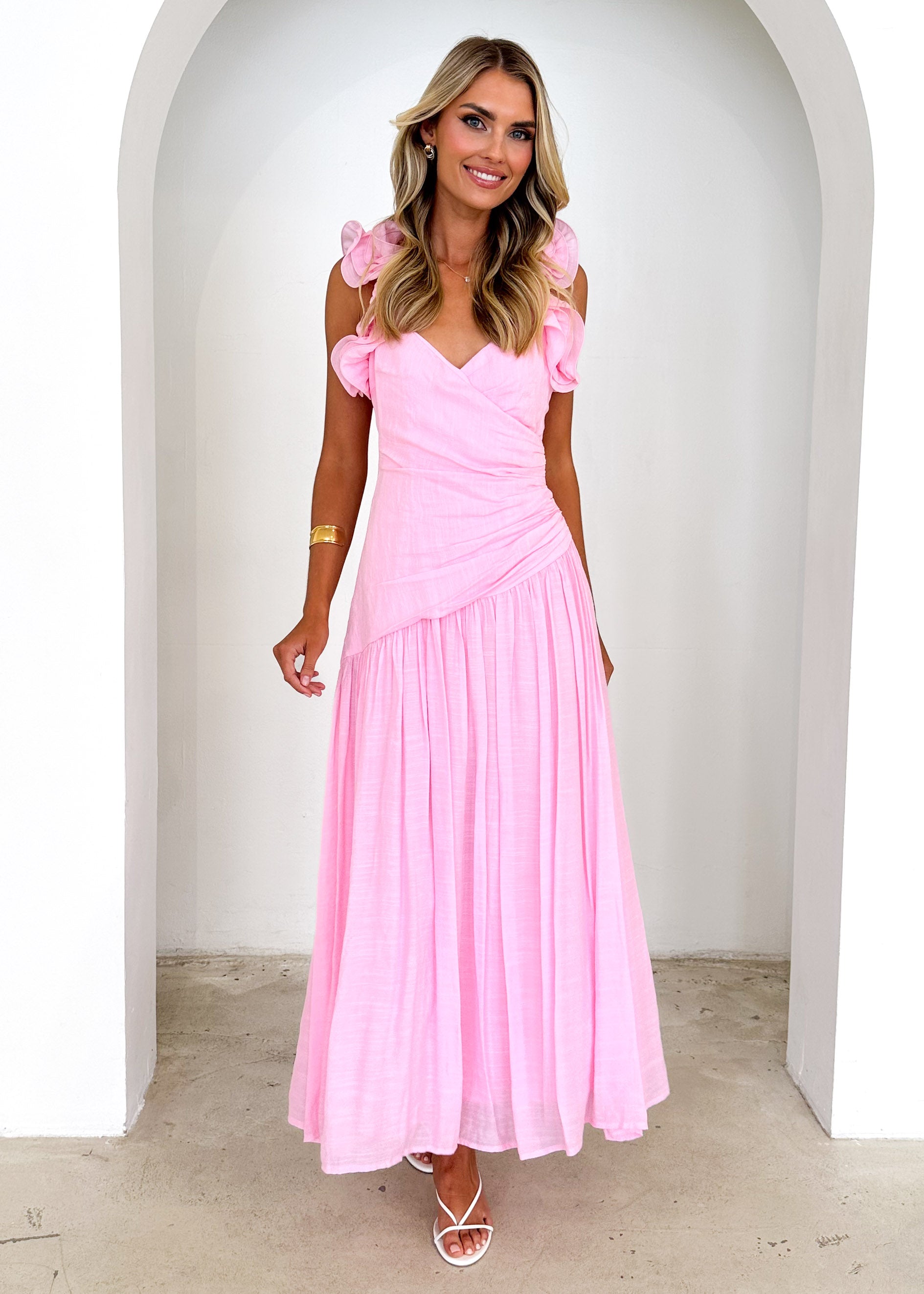 Allara Maxi Dress - Blush