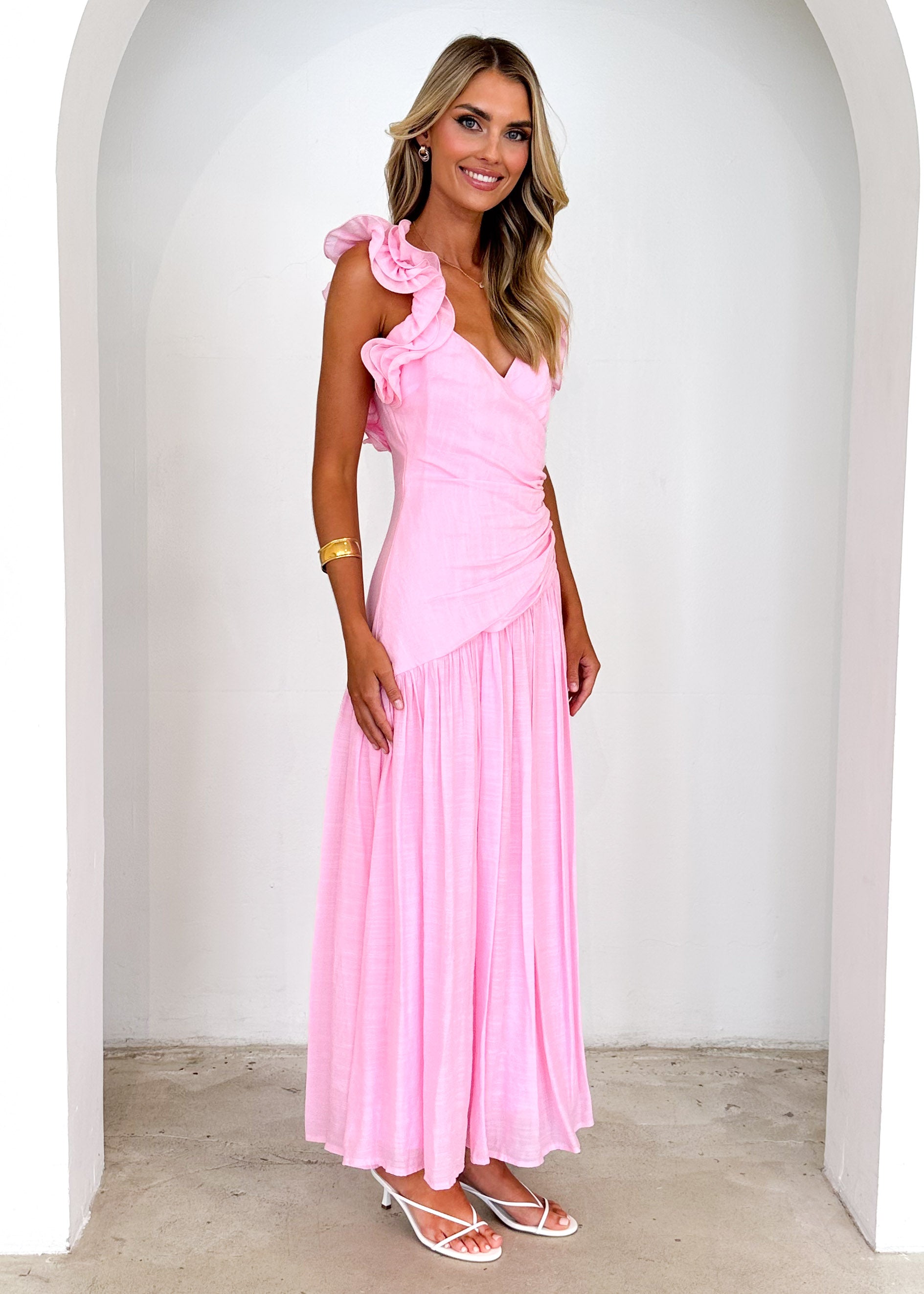 Allara Maxi Dress - Blush