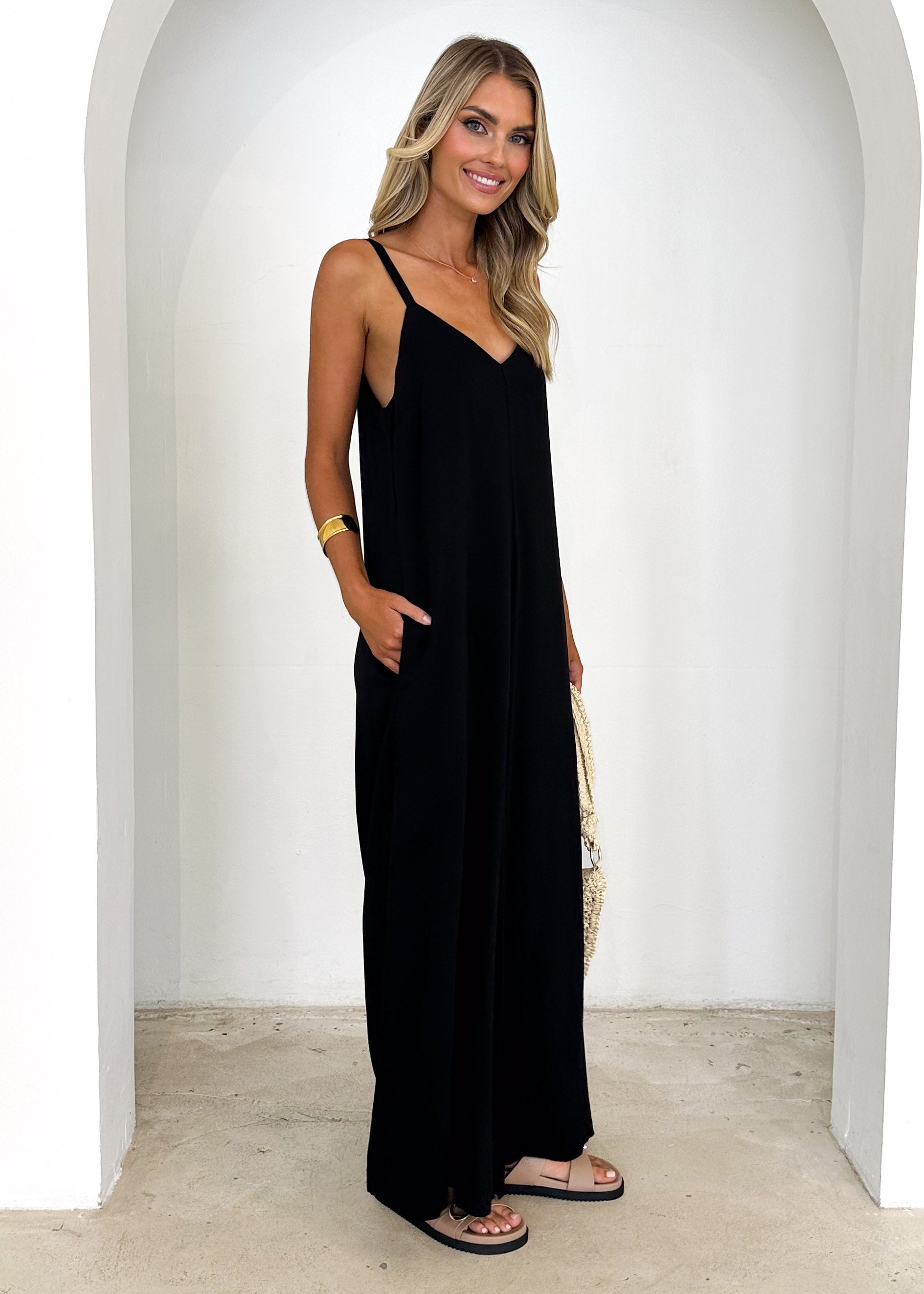 Karita Pantsuit - Black