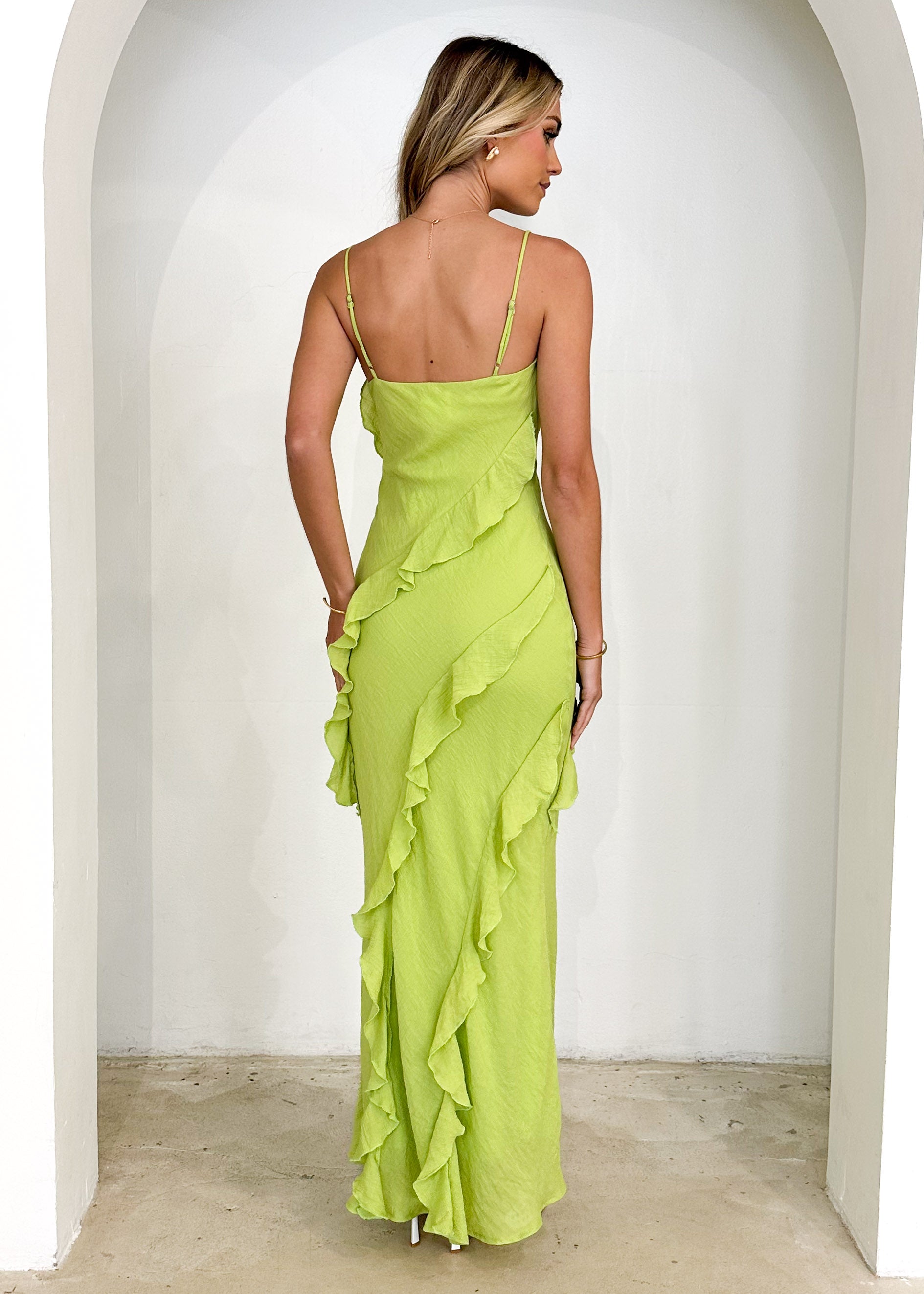 Dalton Maxi Dress - Lime