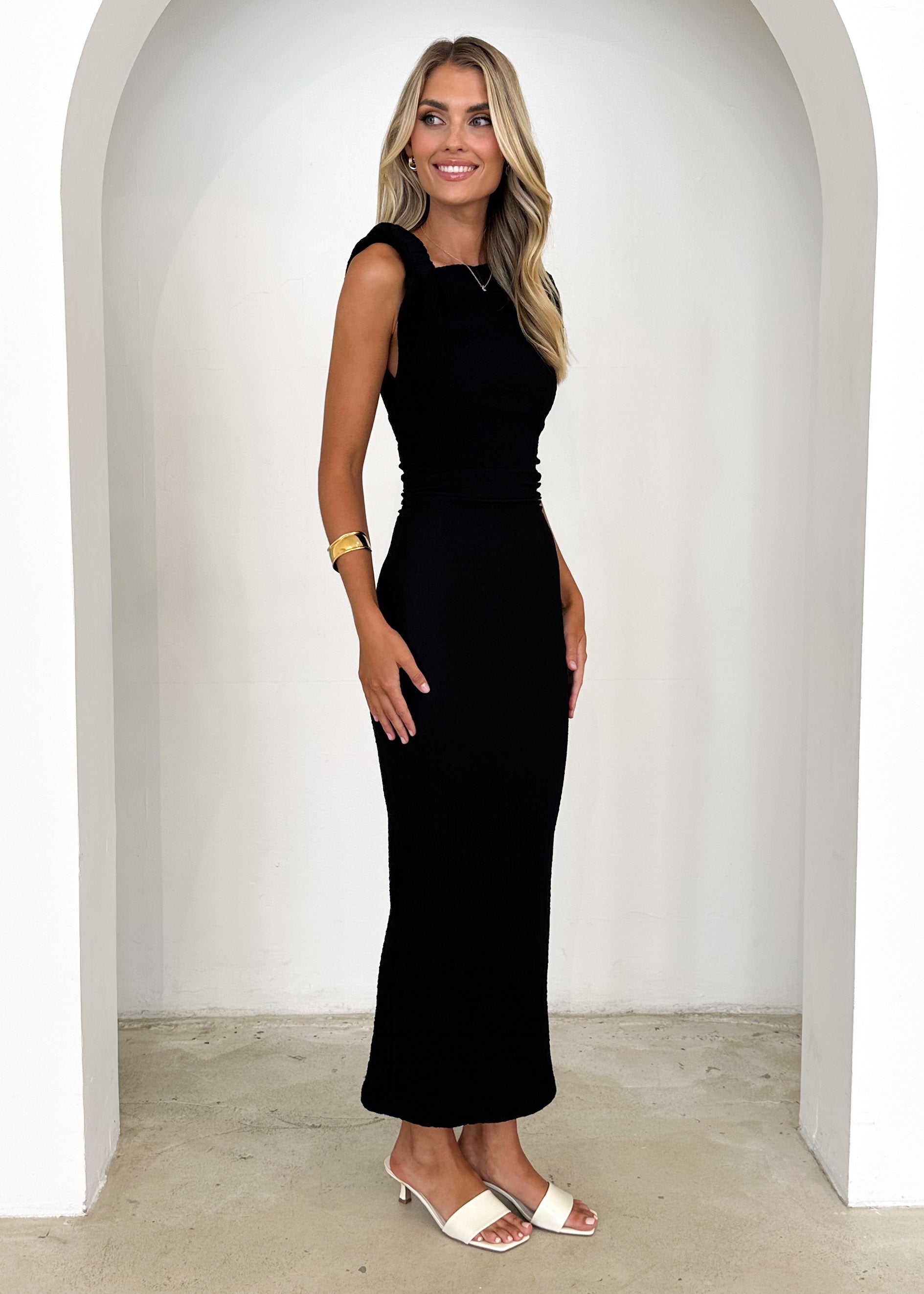 Napa Maxi Dress - Black