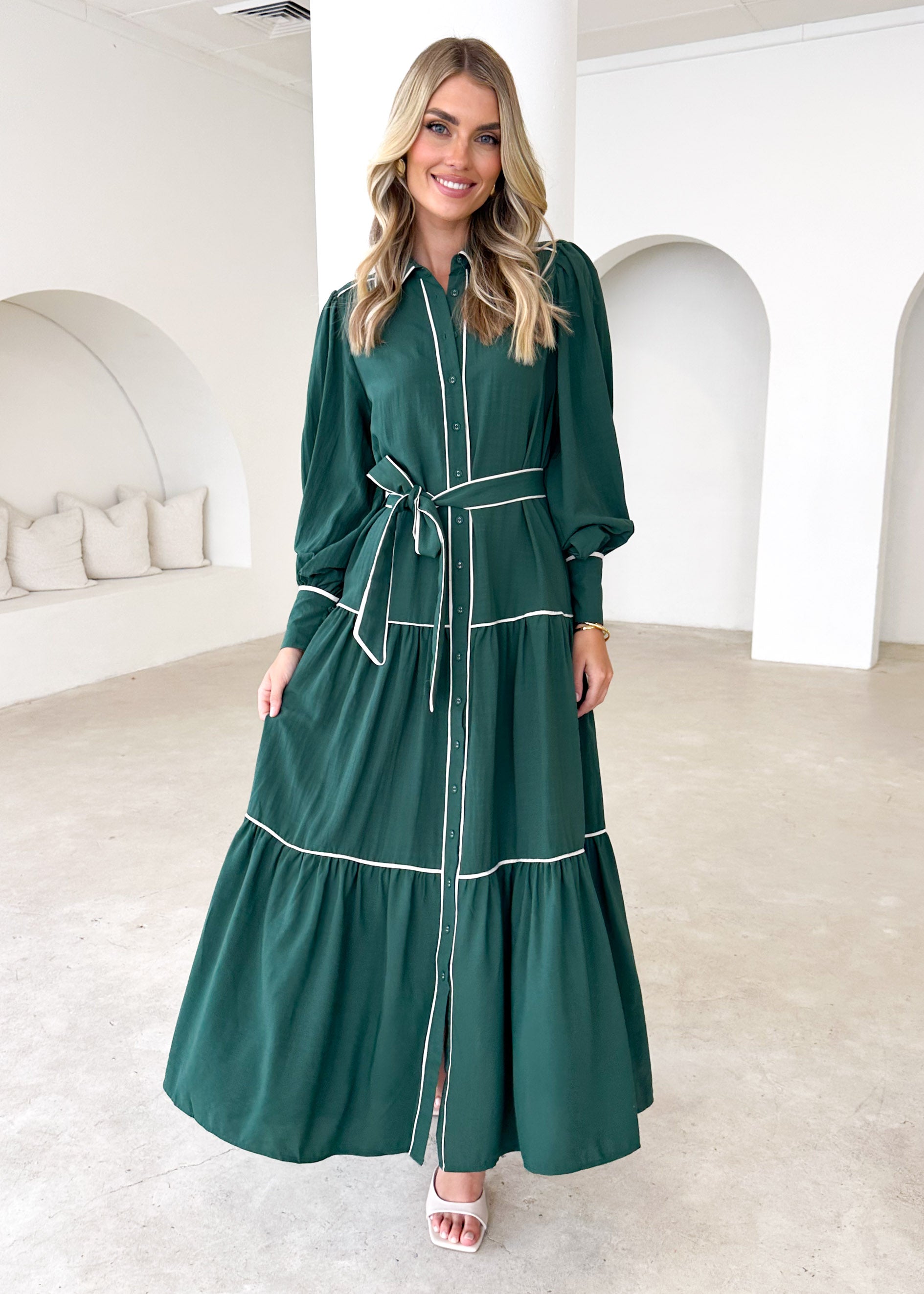 Kairal Maxi Dress - Emerald