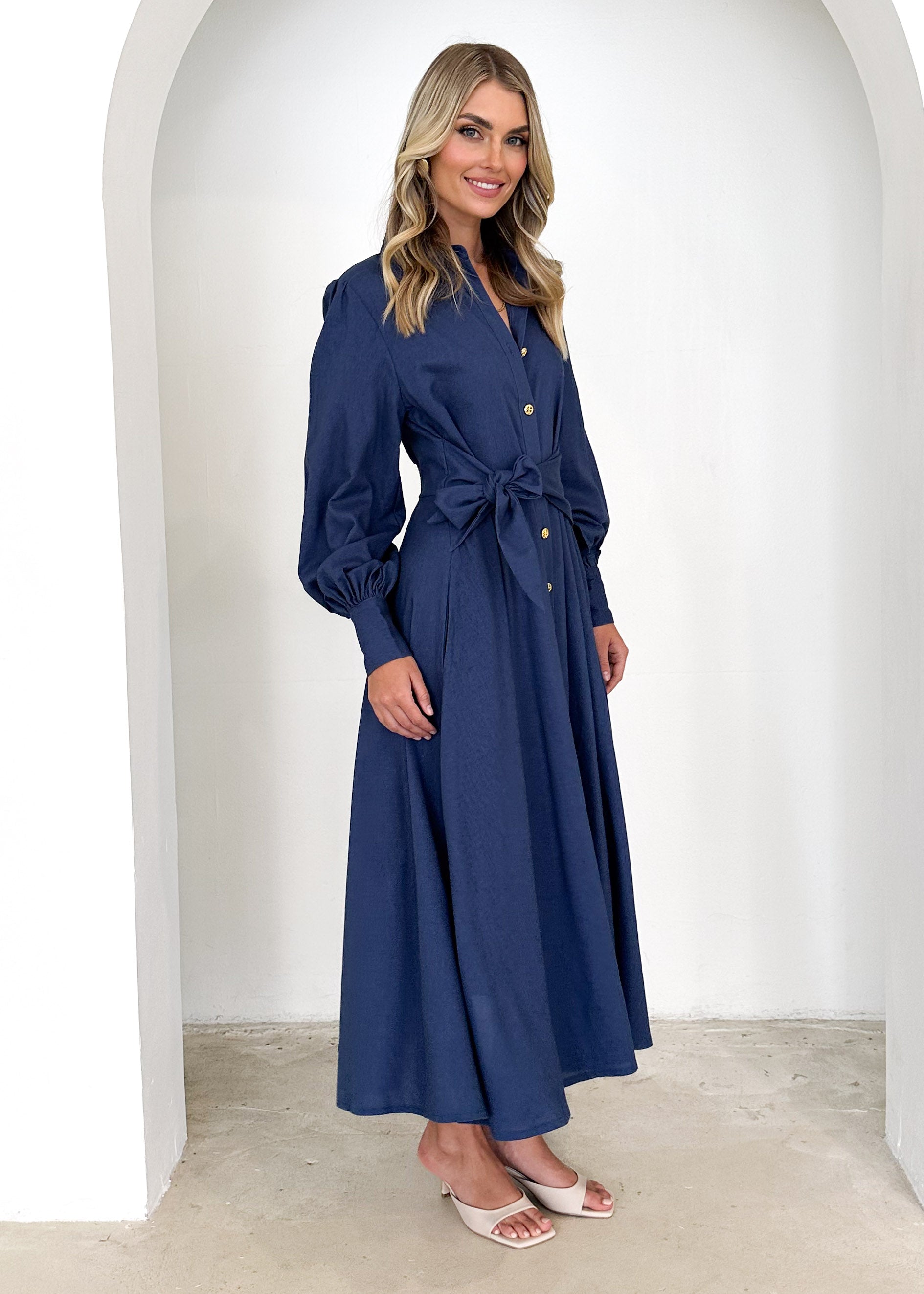 Aspen Maxi Dress - Navy