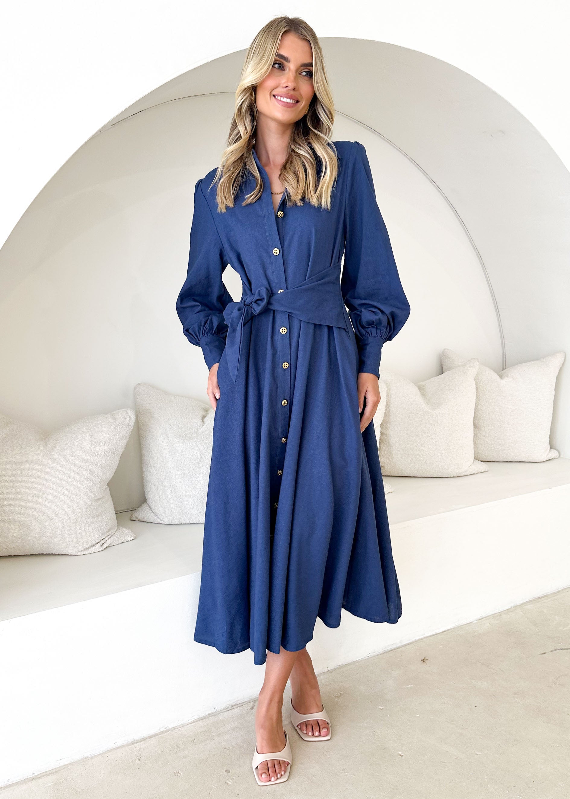 Aspen Maxi Dress - Navy