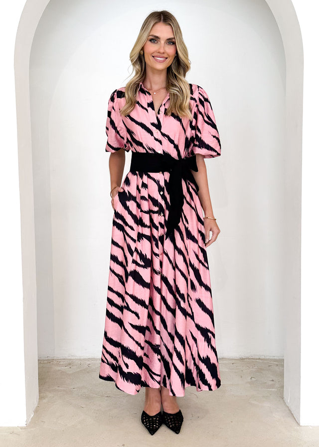 Rambler Maxi Dress - Pink Zebra Gingham & Heels Rambler Maxi Dress - Pink Zebra Gingham & Heels