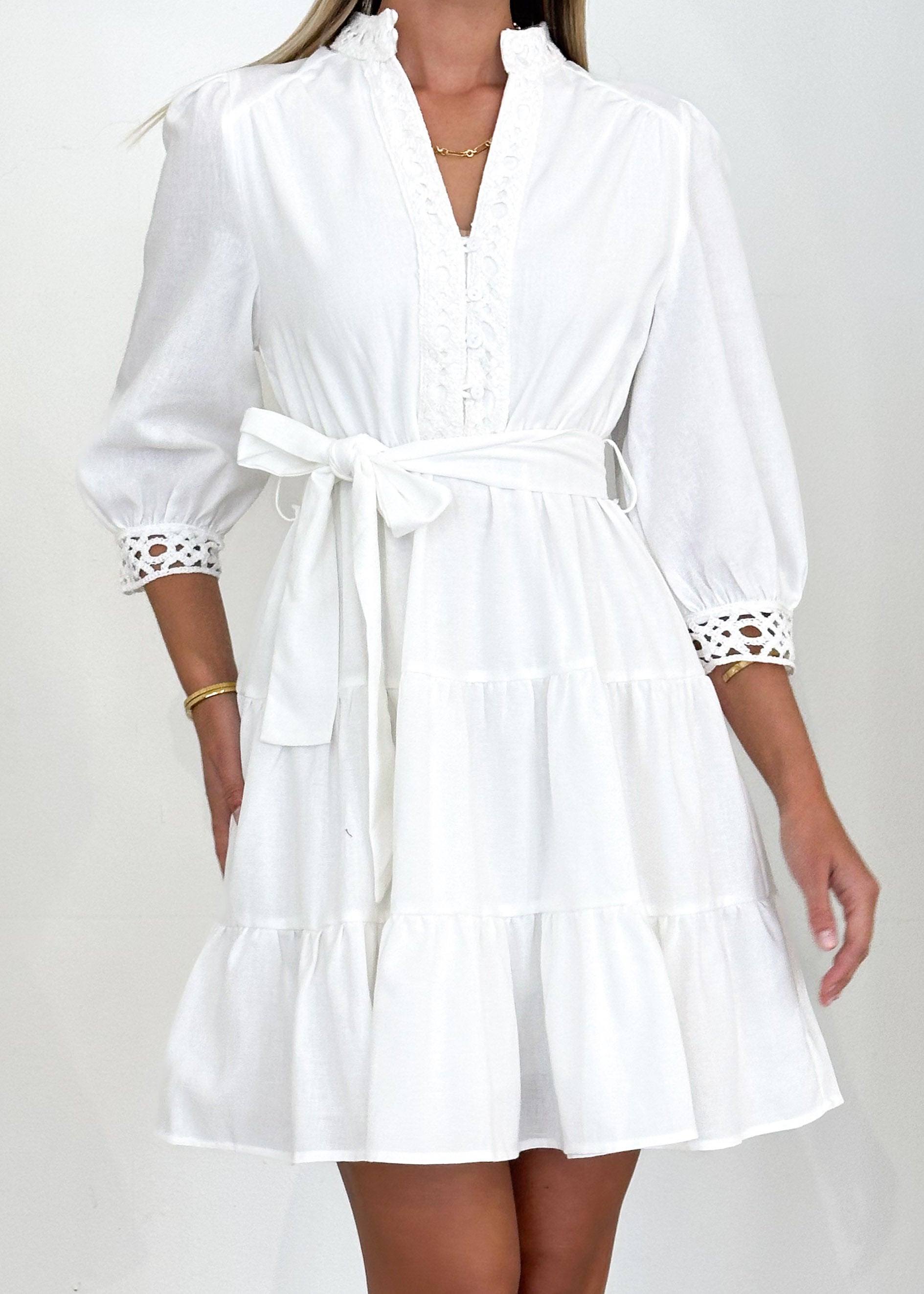 Nourla Dress - Off White
