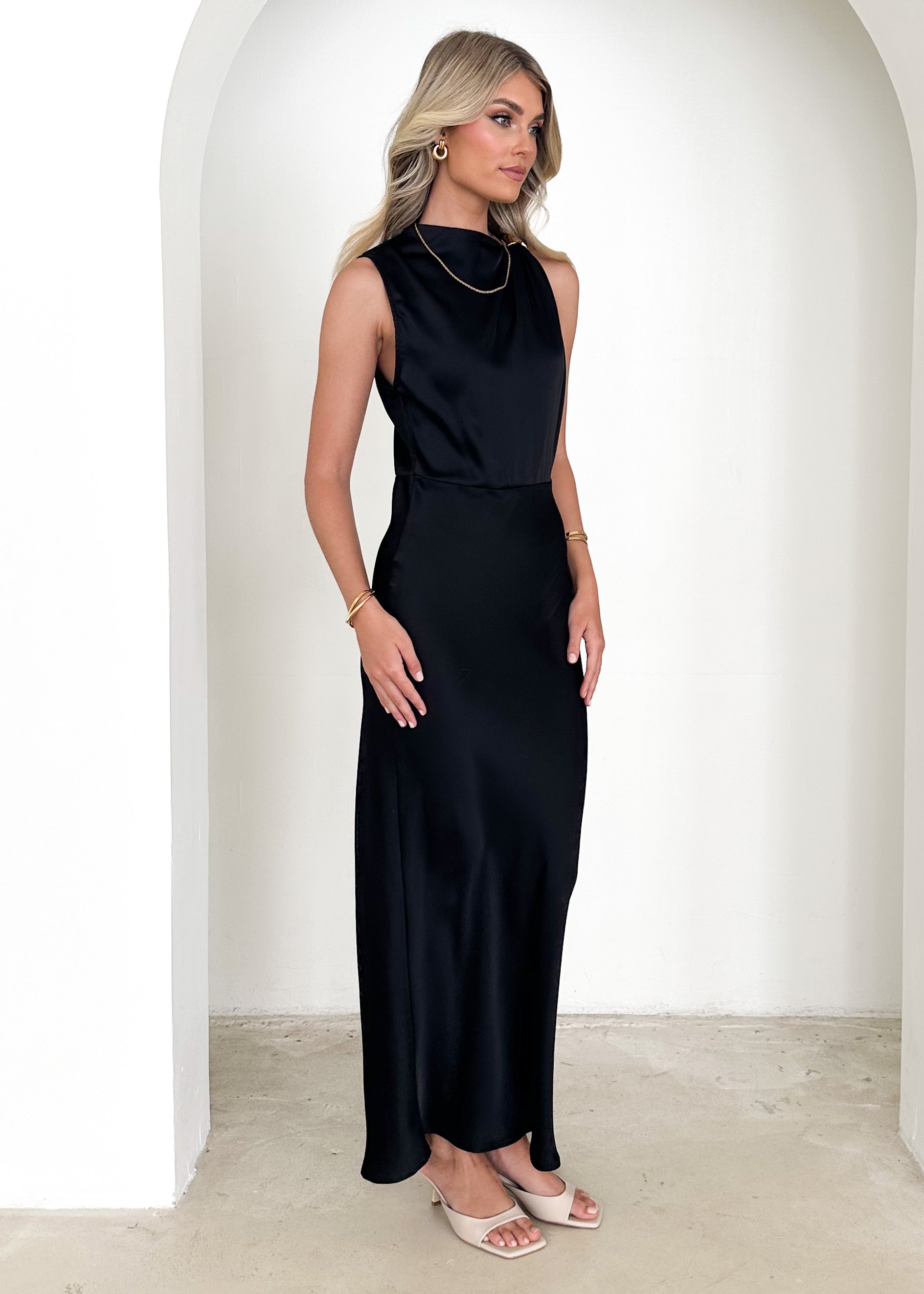 Luana Maxi Dress - Black