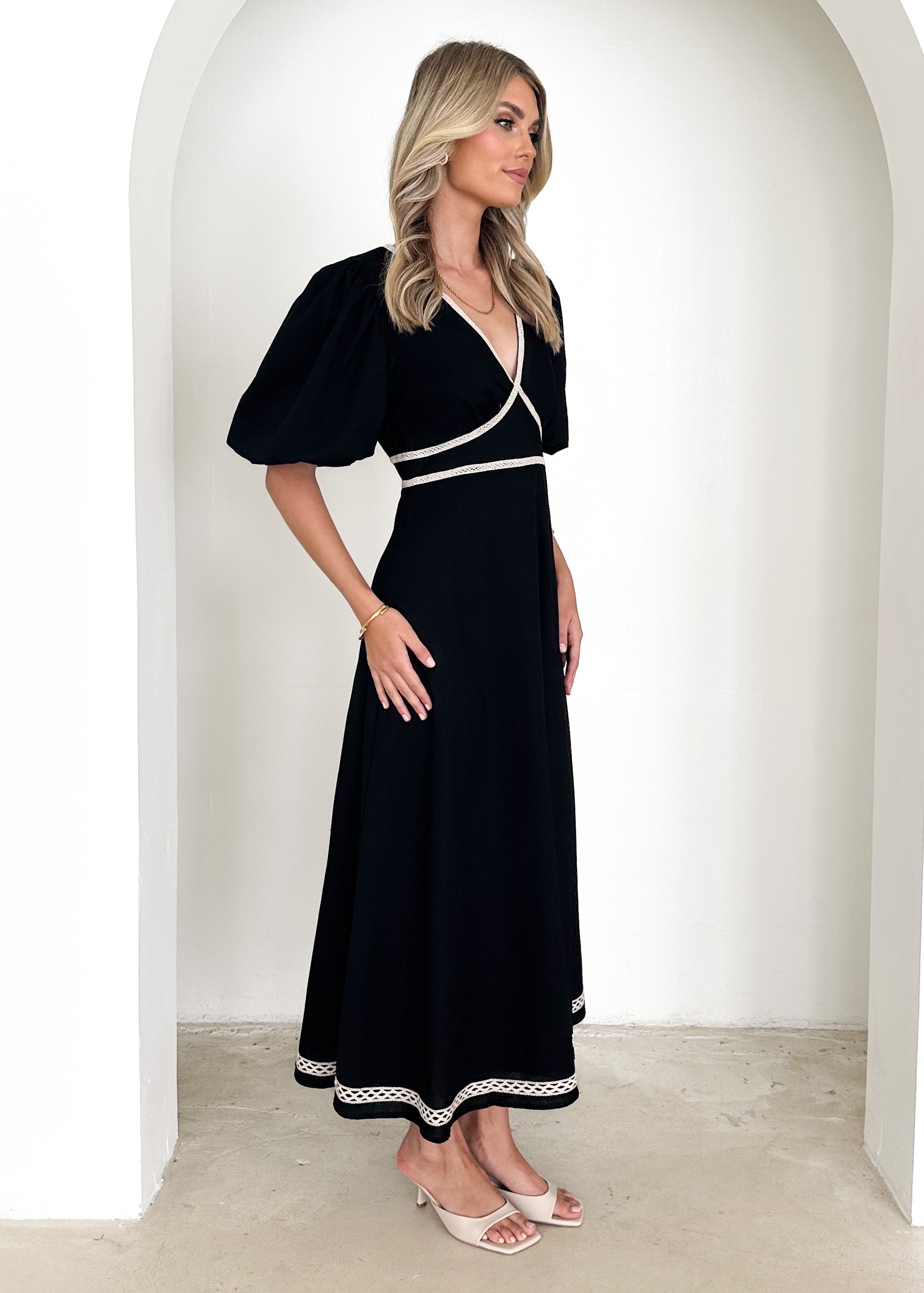 Ellodie Maxi Dress - Black