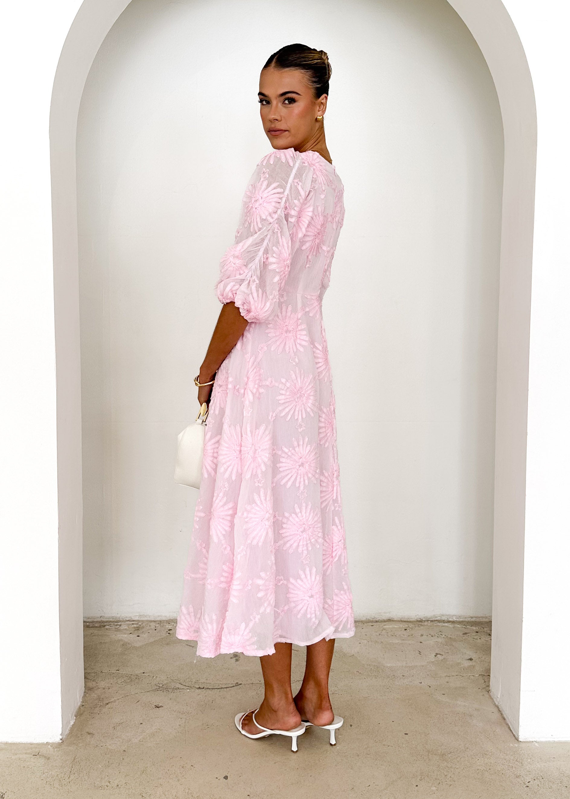 Bayside Midi Dress - Pink