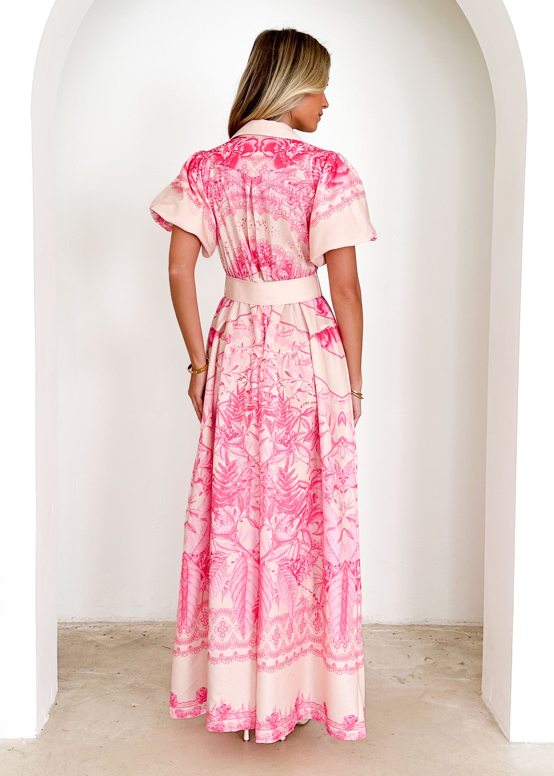 Anouk Maxi Dress - Madeline Pink