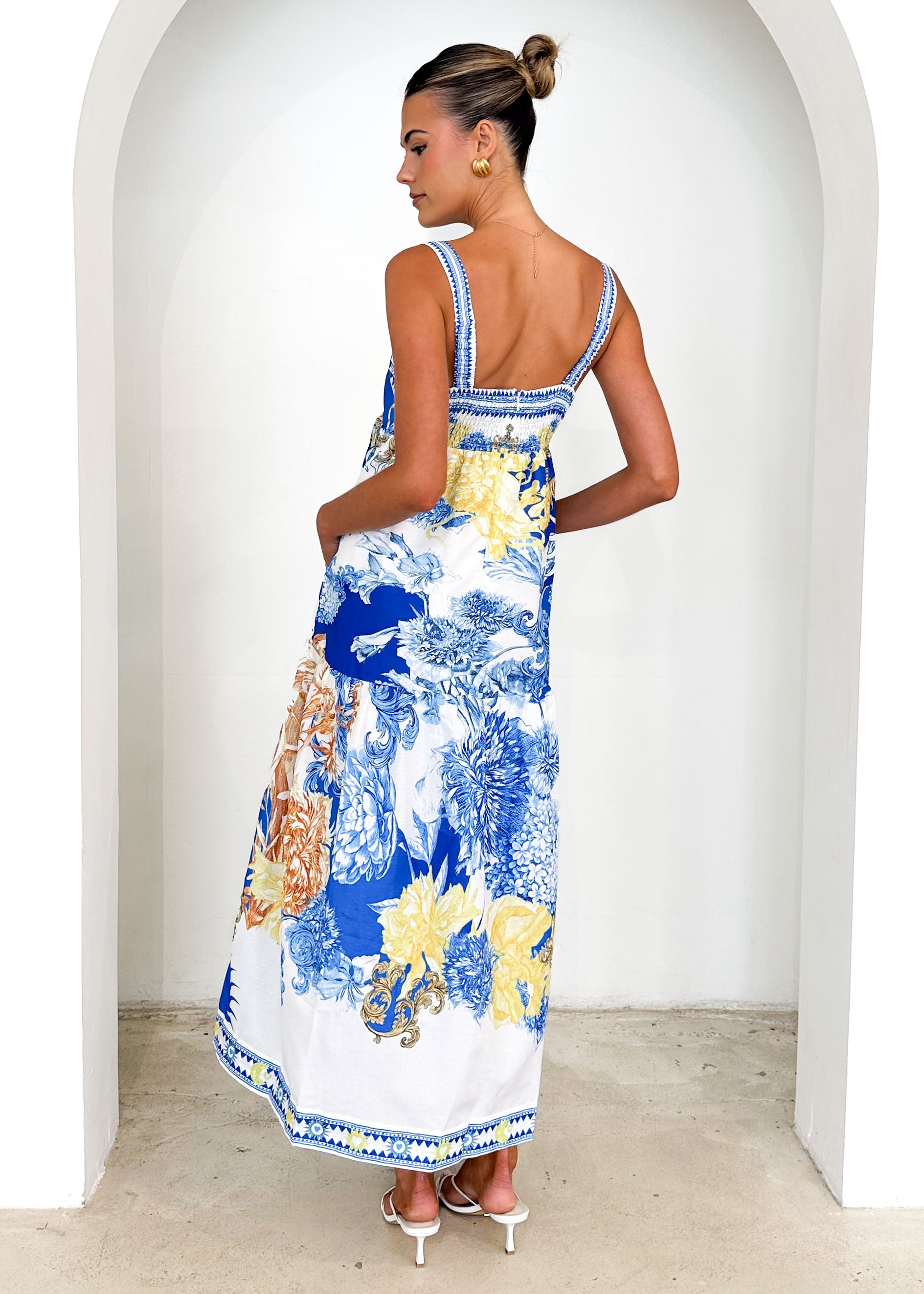 Cypress Maxi Dress - China Doll Blue