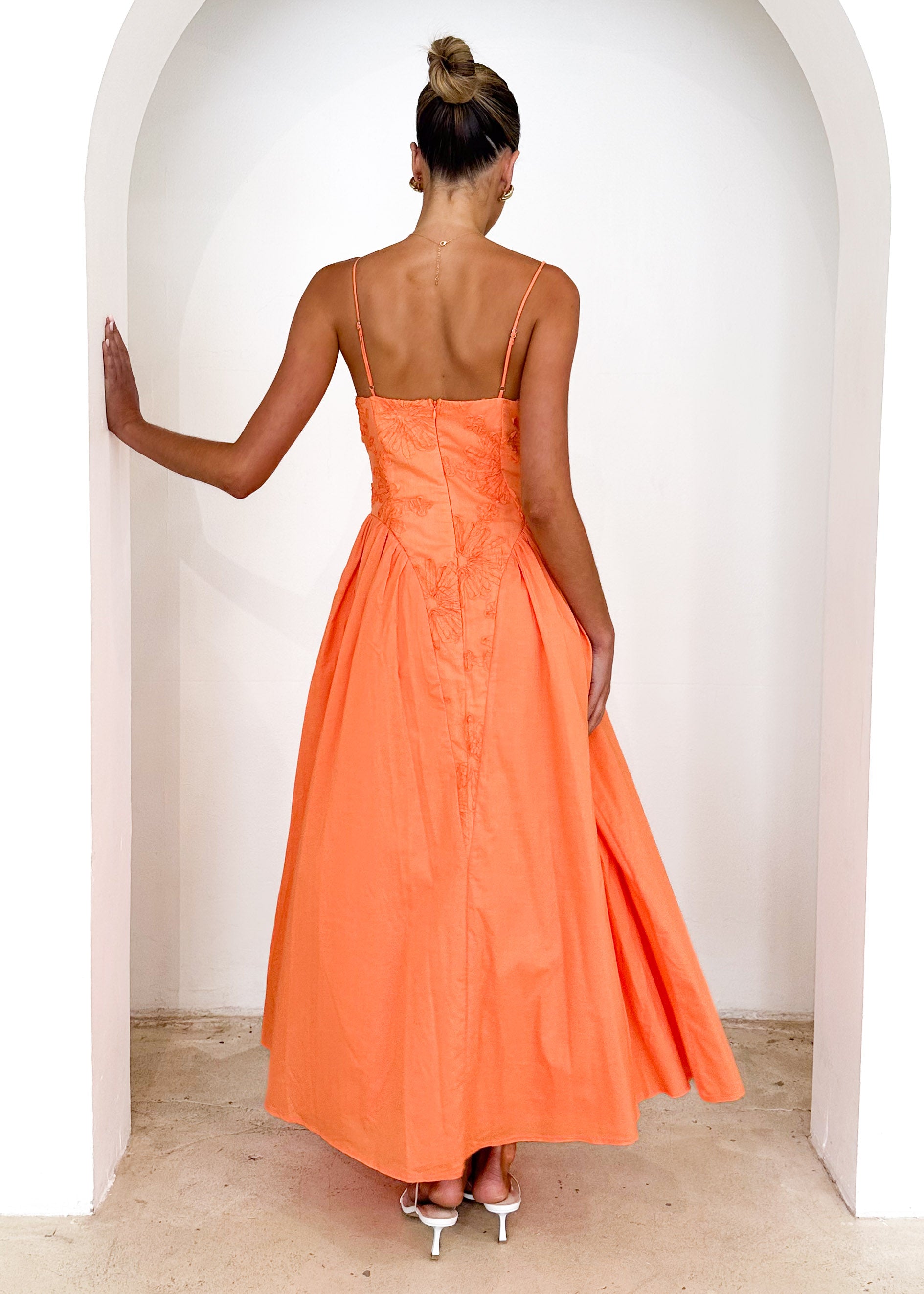 Kassi Maxi Dress - Orange