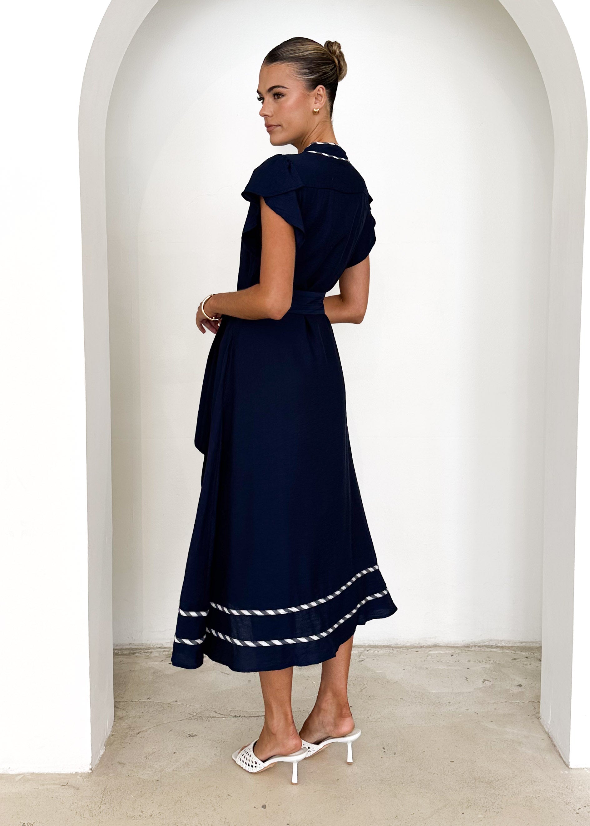 Sangria Maxi Dress - Navy