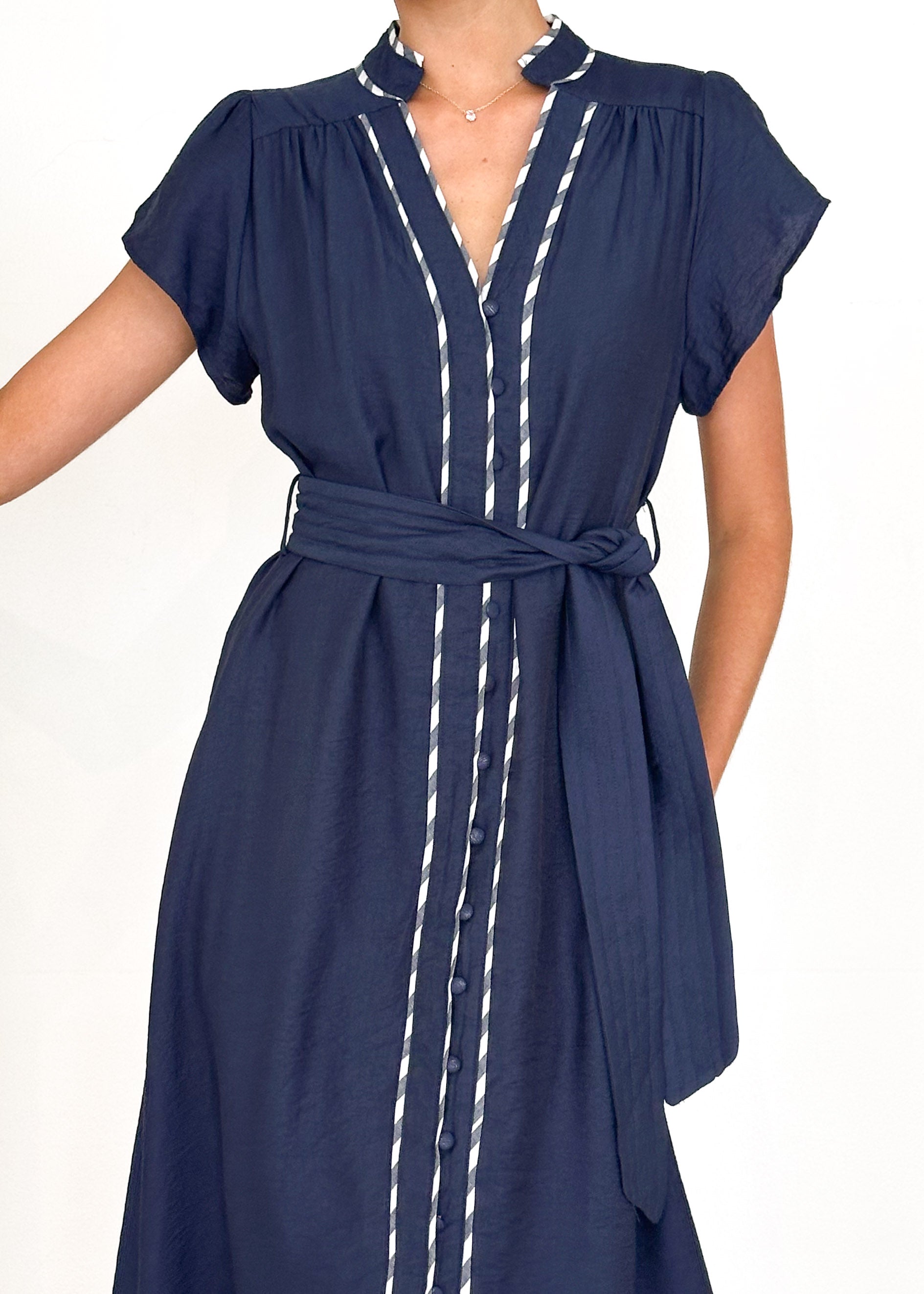 Sangria Maxi Dress - Navy