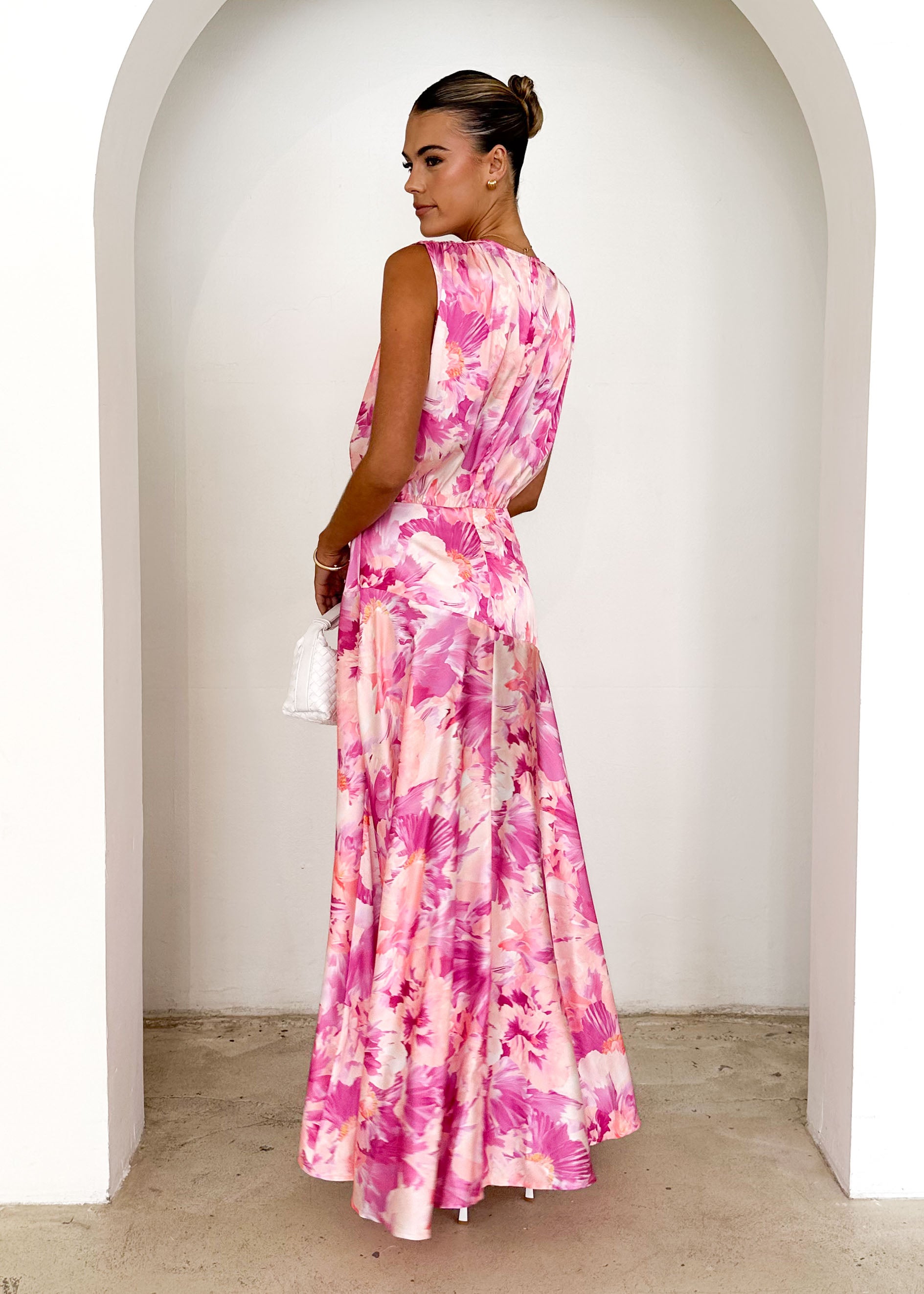 Divinity Maxi Dress - Pink Floral