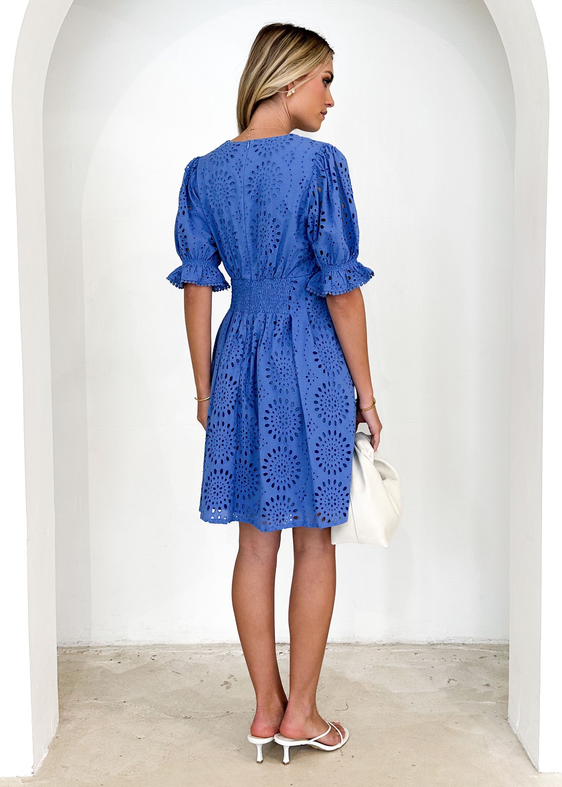 Grande Dress - Blue Anglaise