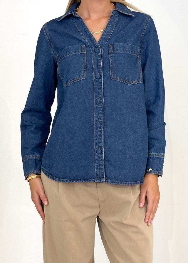 Nyarra Denim Shirt - Indigo