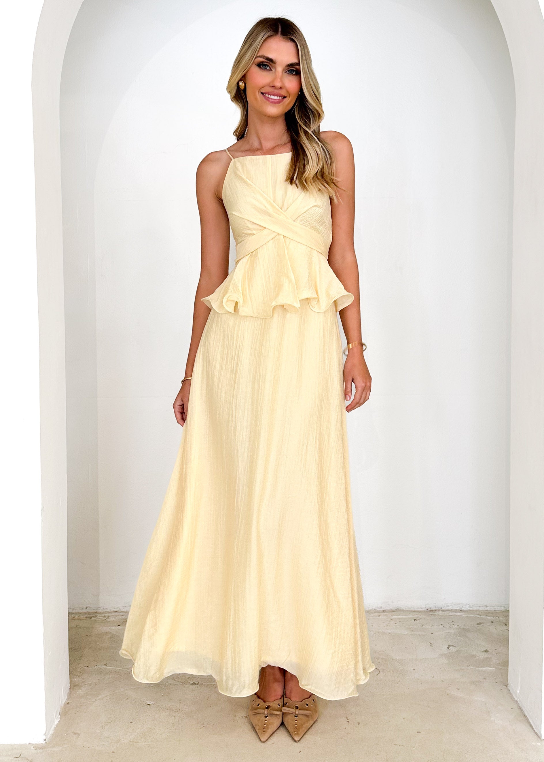 Fiesta Maxi Dress - Butter