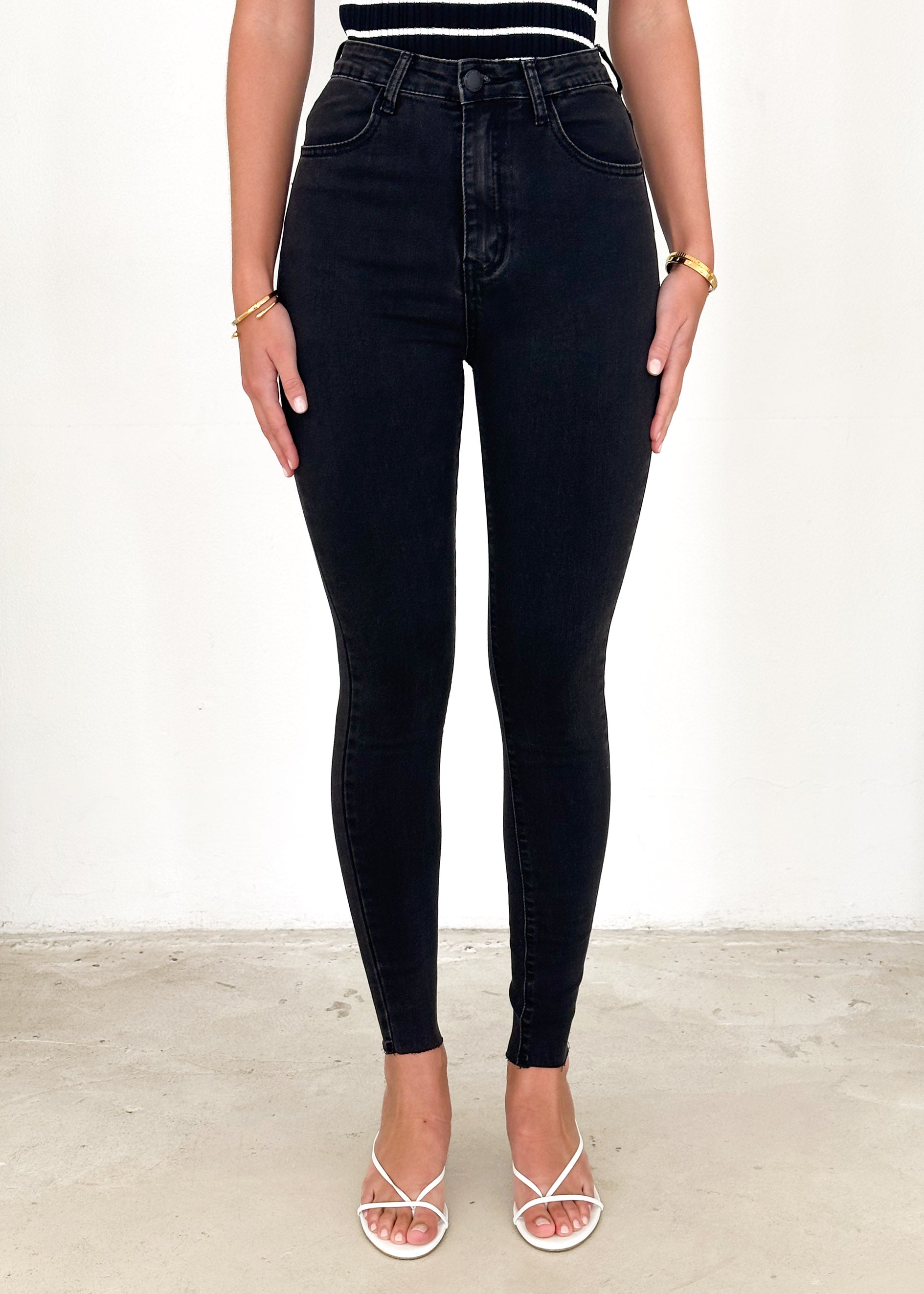 Logan Stretch Jeans - Black