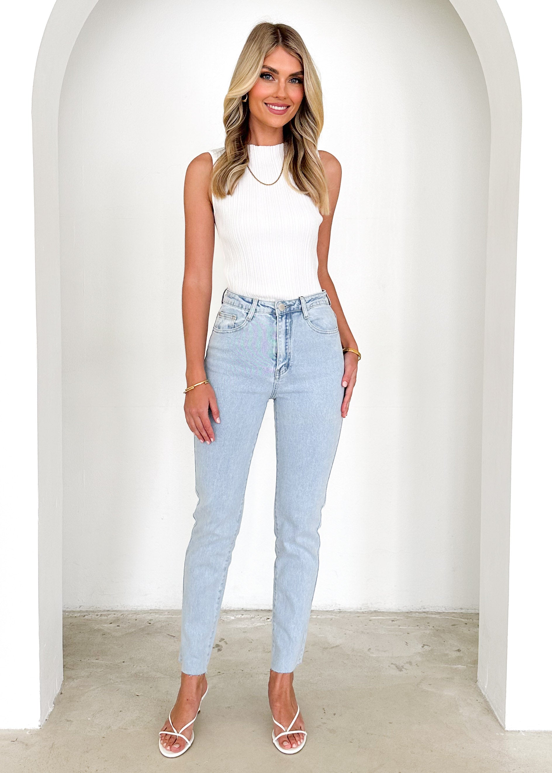 Lumen Stretch Jeans - Light Blue