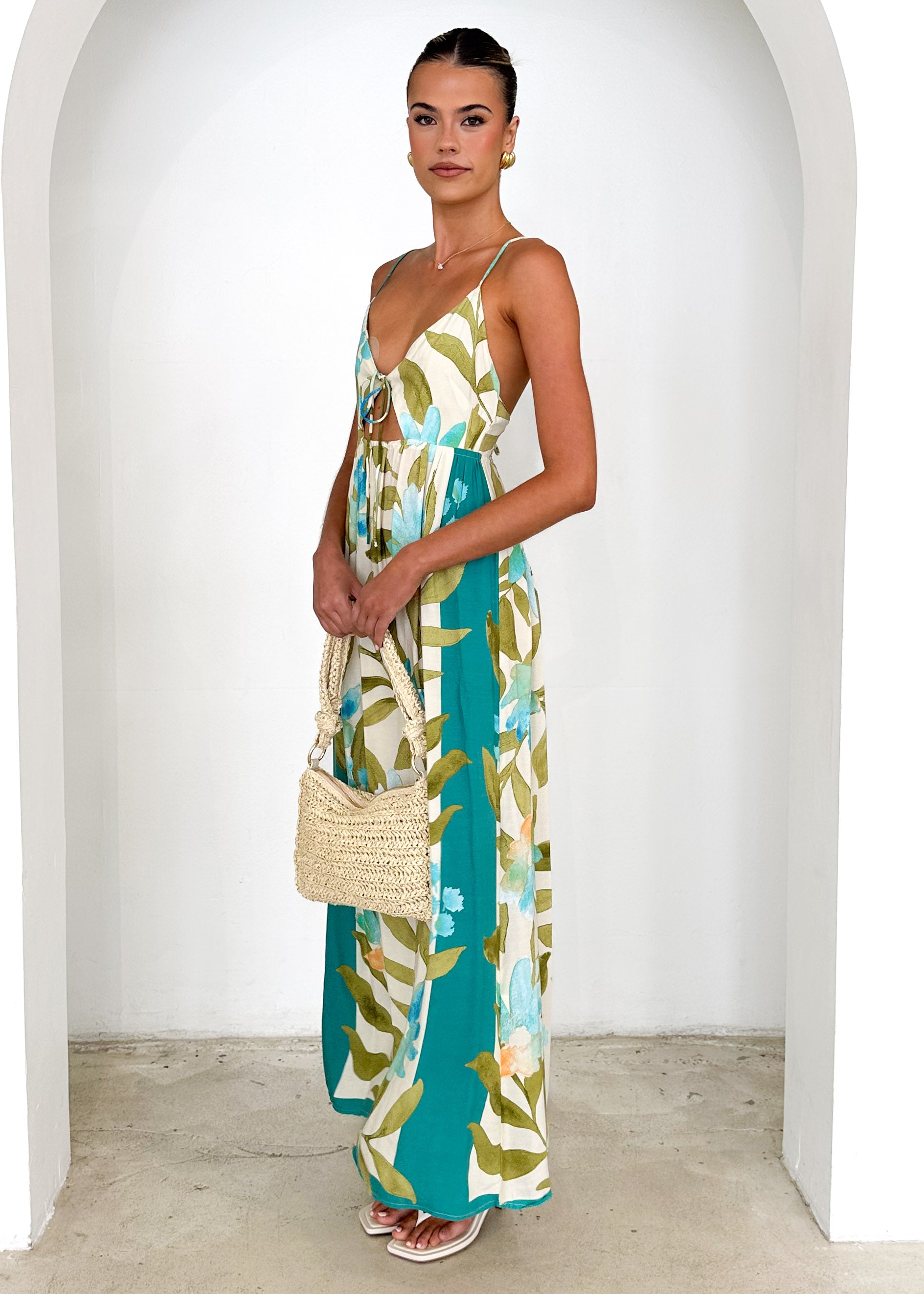 Nevada Maxi Dress - Himalayan Poppy