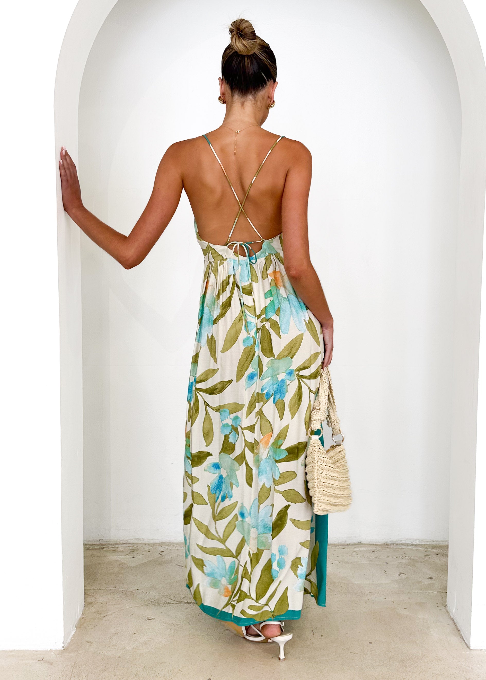 Nevada Maxi Dress - Himalayan Poppy