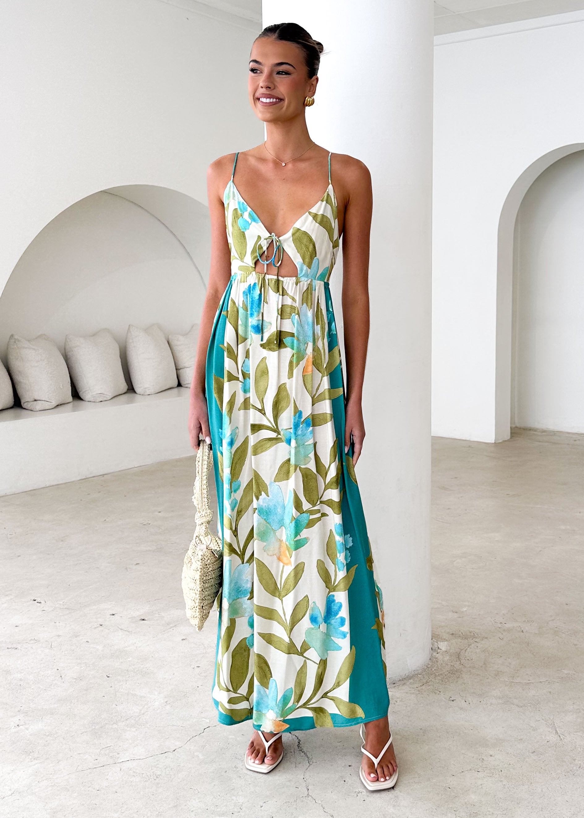 Nevada Maxi Dress - Himalayan Poppy