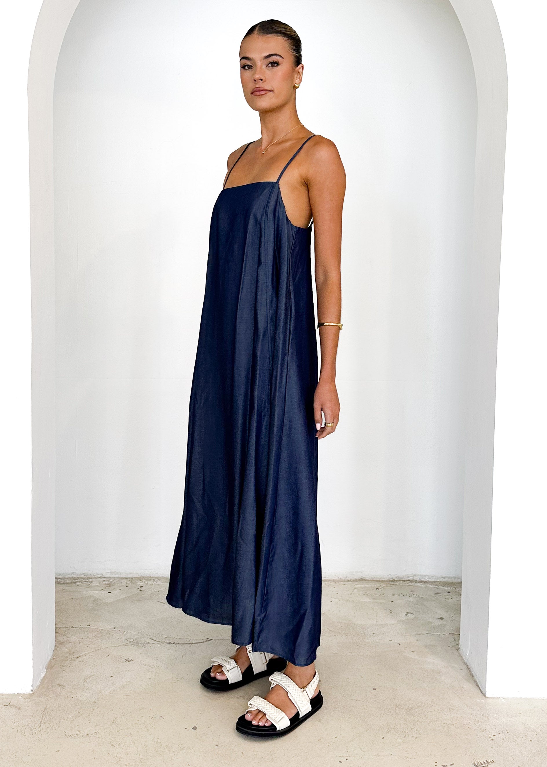 Sascha Maxi Dress - Indigo