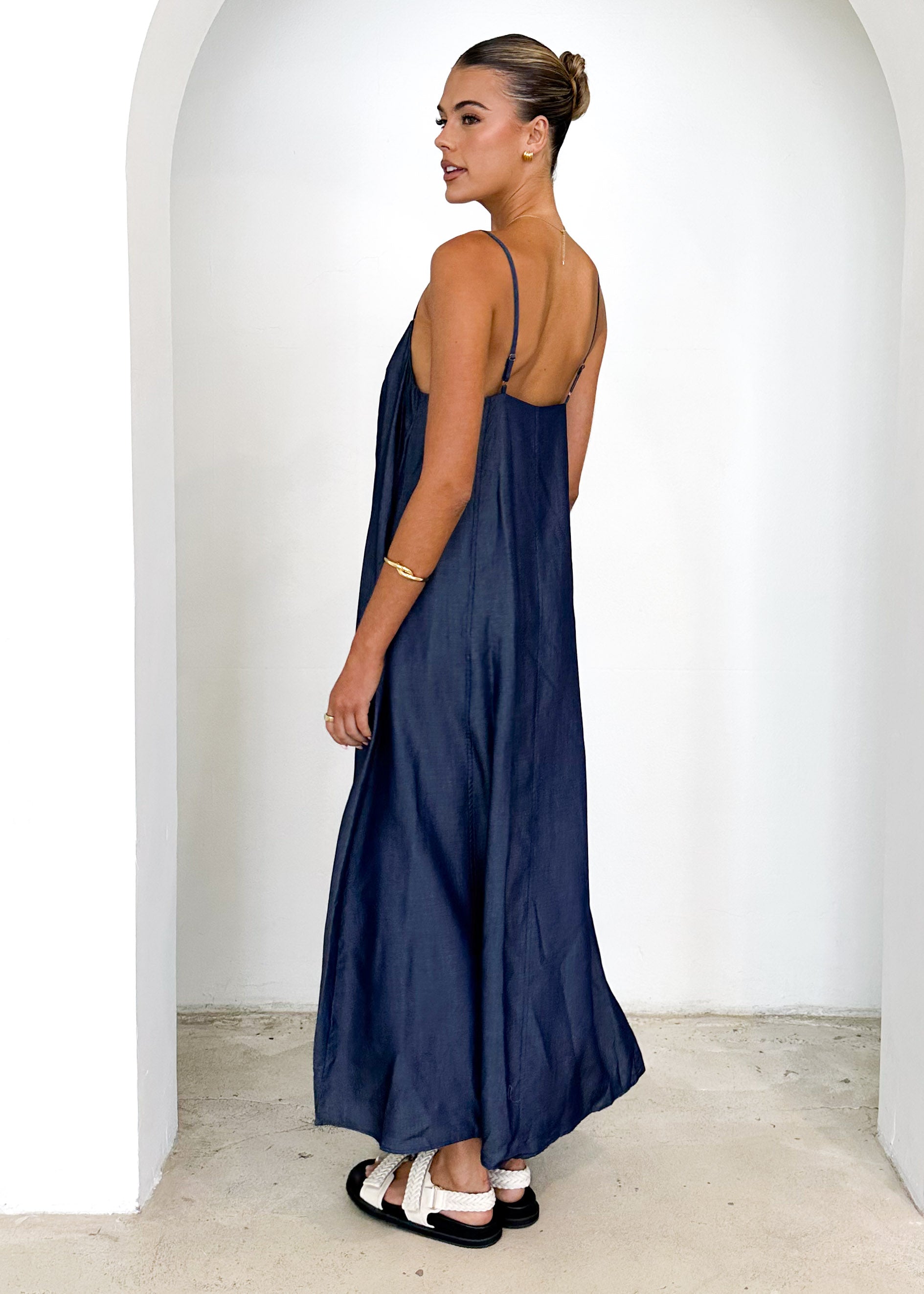 Sascha Maxi Dress - Indigo