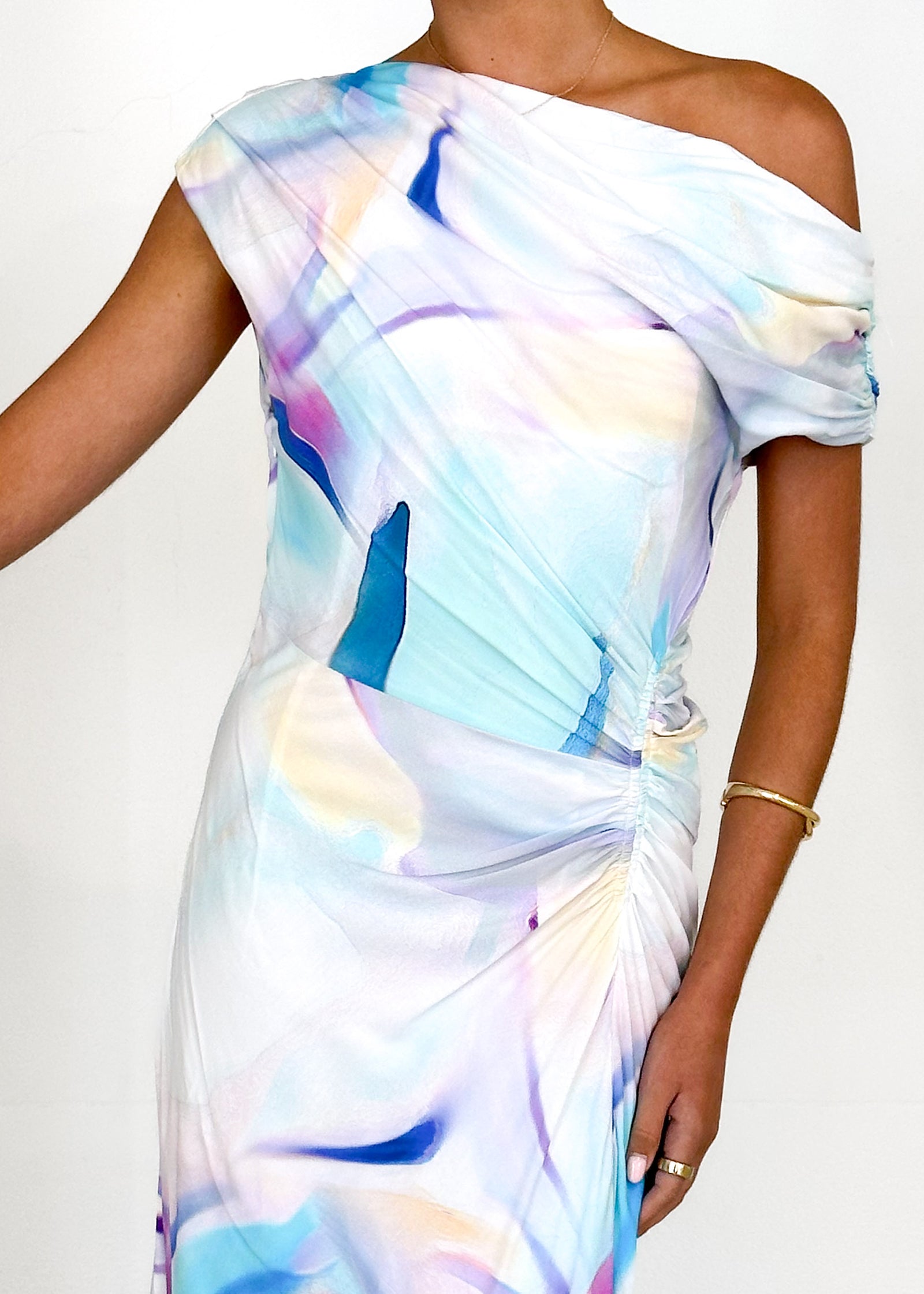 flirtini one shoulder maxi dress Flirtini One Shoulder Maxi Dress