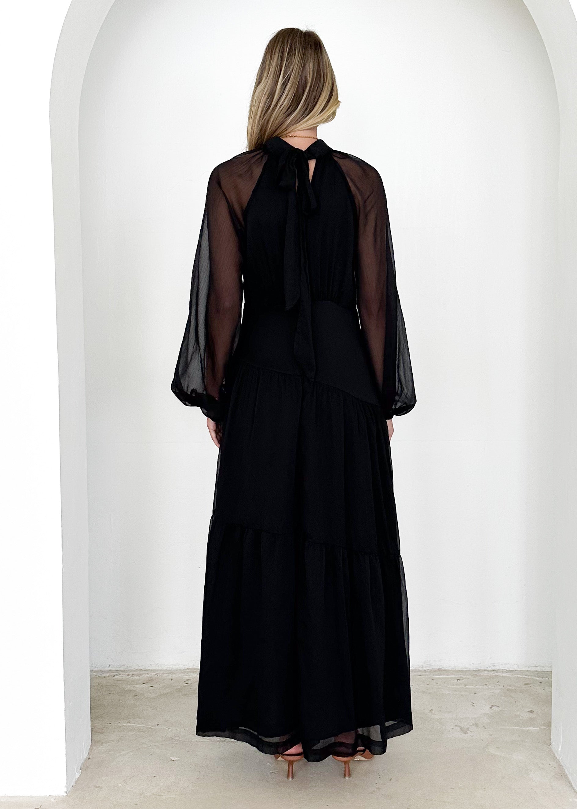 Jasperine Maxi Dress - Black