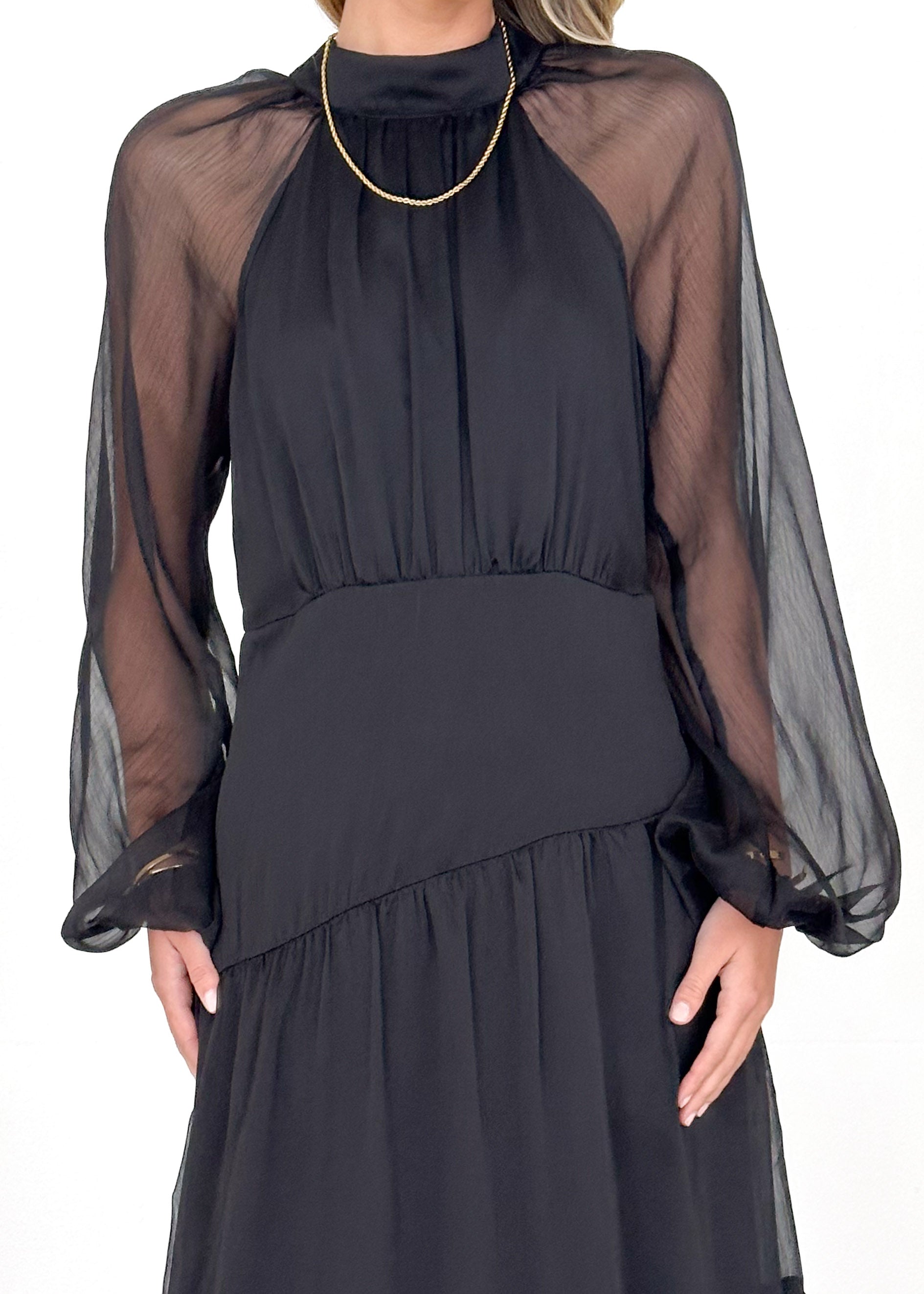 Jasperine Maxi Dress - Black