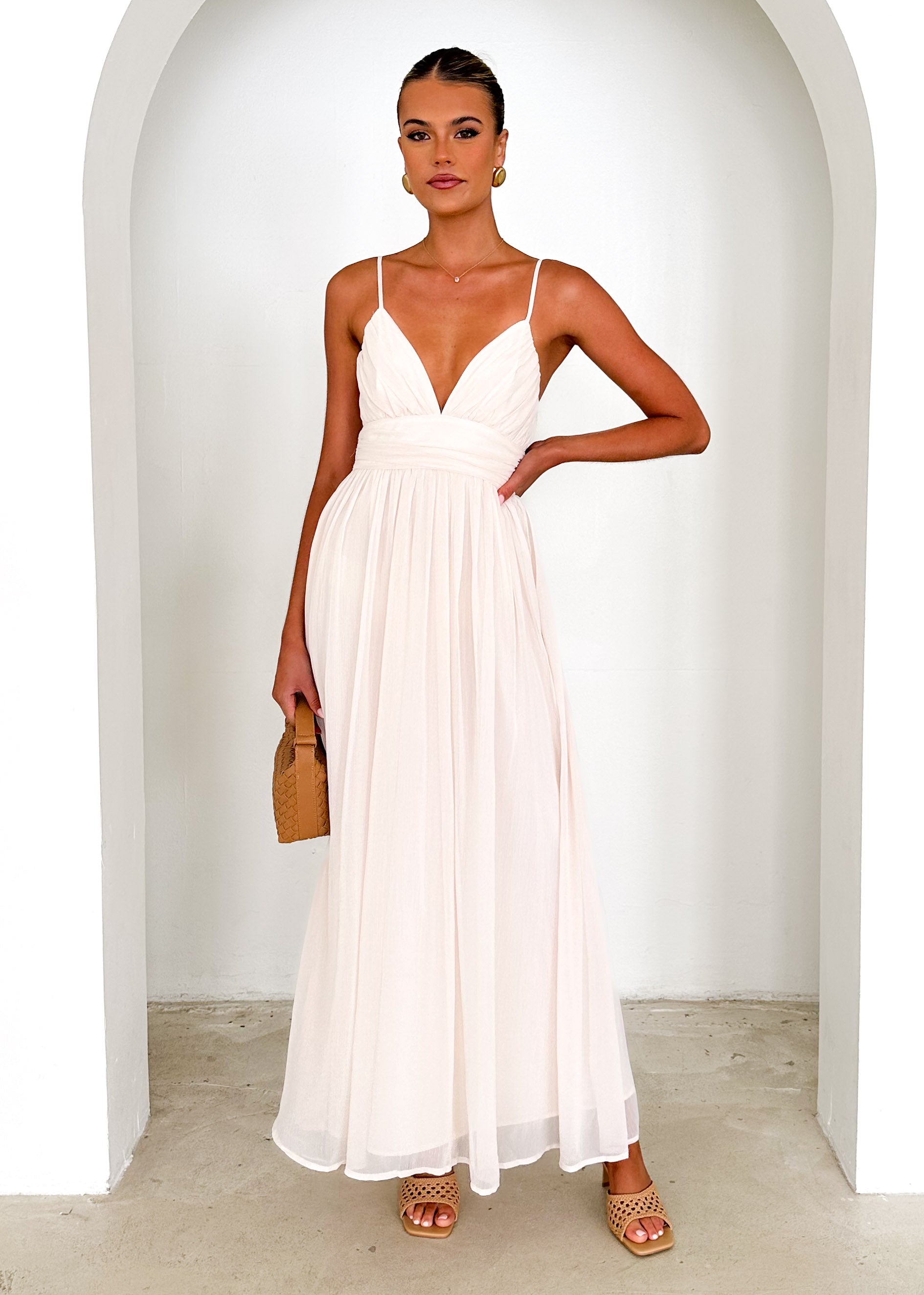 Jovie Maxi Dress - Ivory