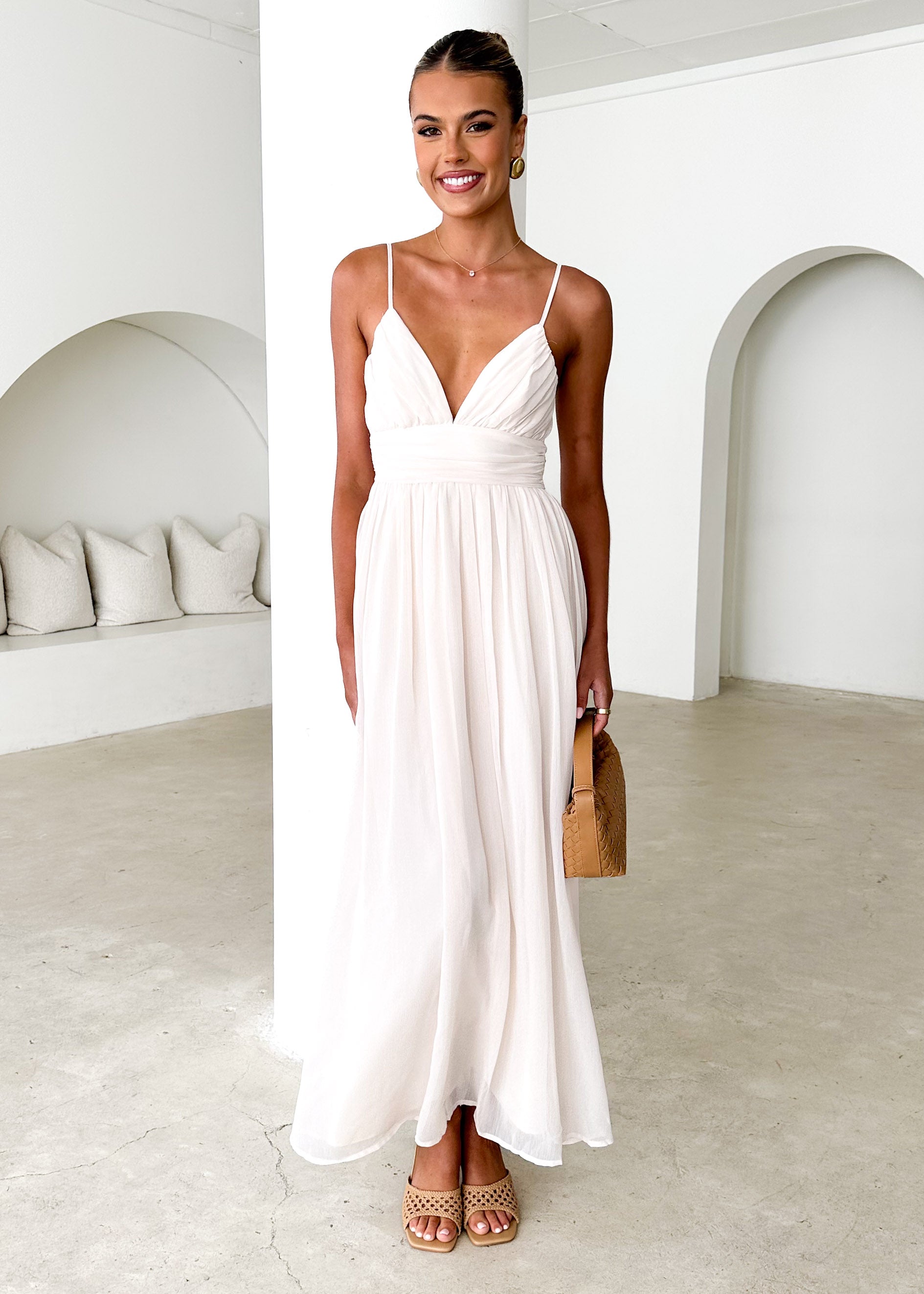 Jovie Maxi Dress - Ivory